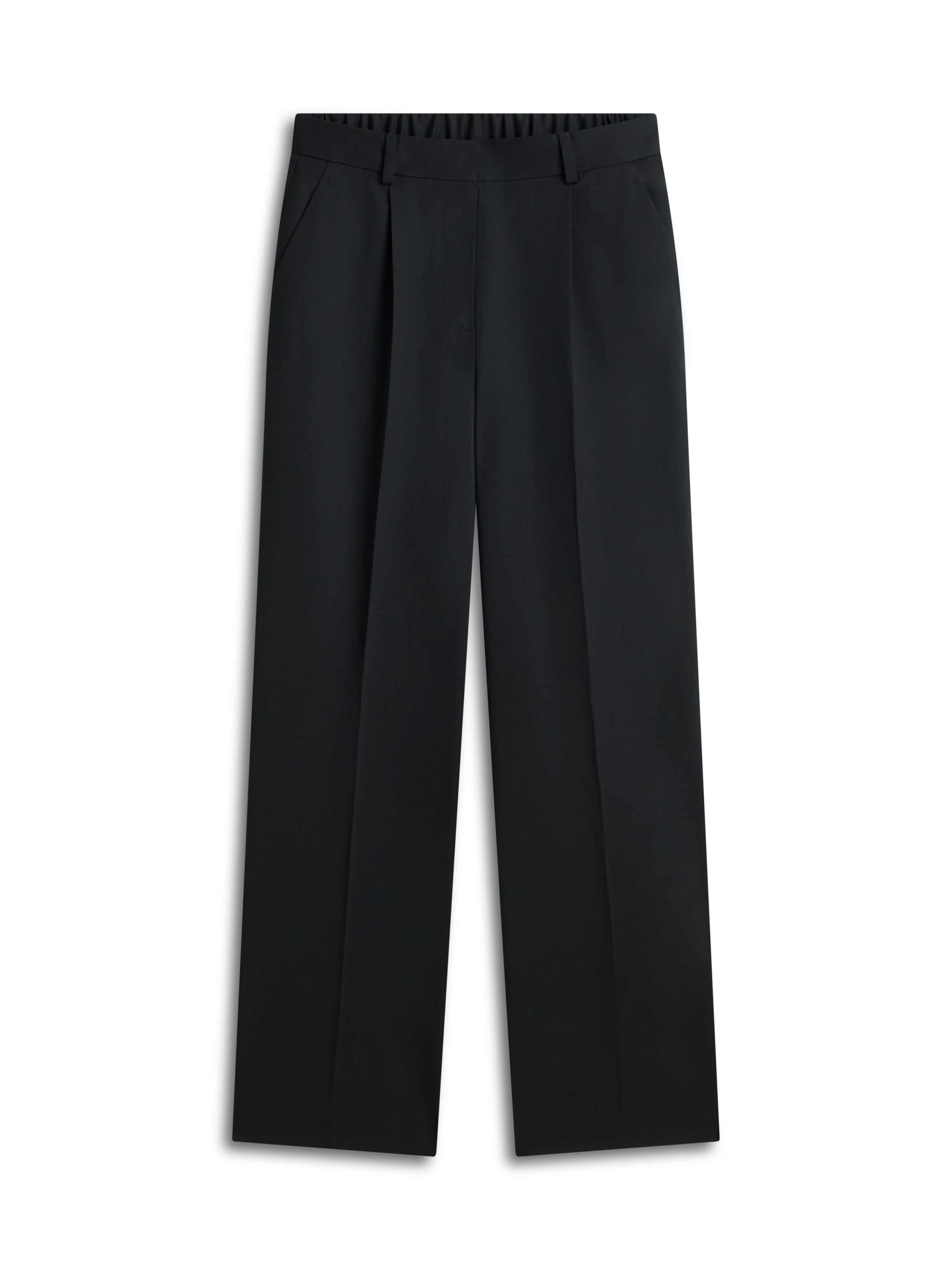 Tommy Hilfiger Pantalon de costume »TIMELESS WOOL WIDE LEG PANT«  mit Wolle