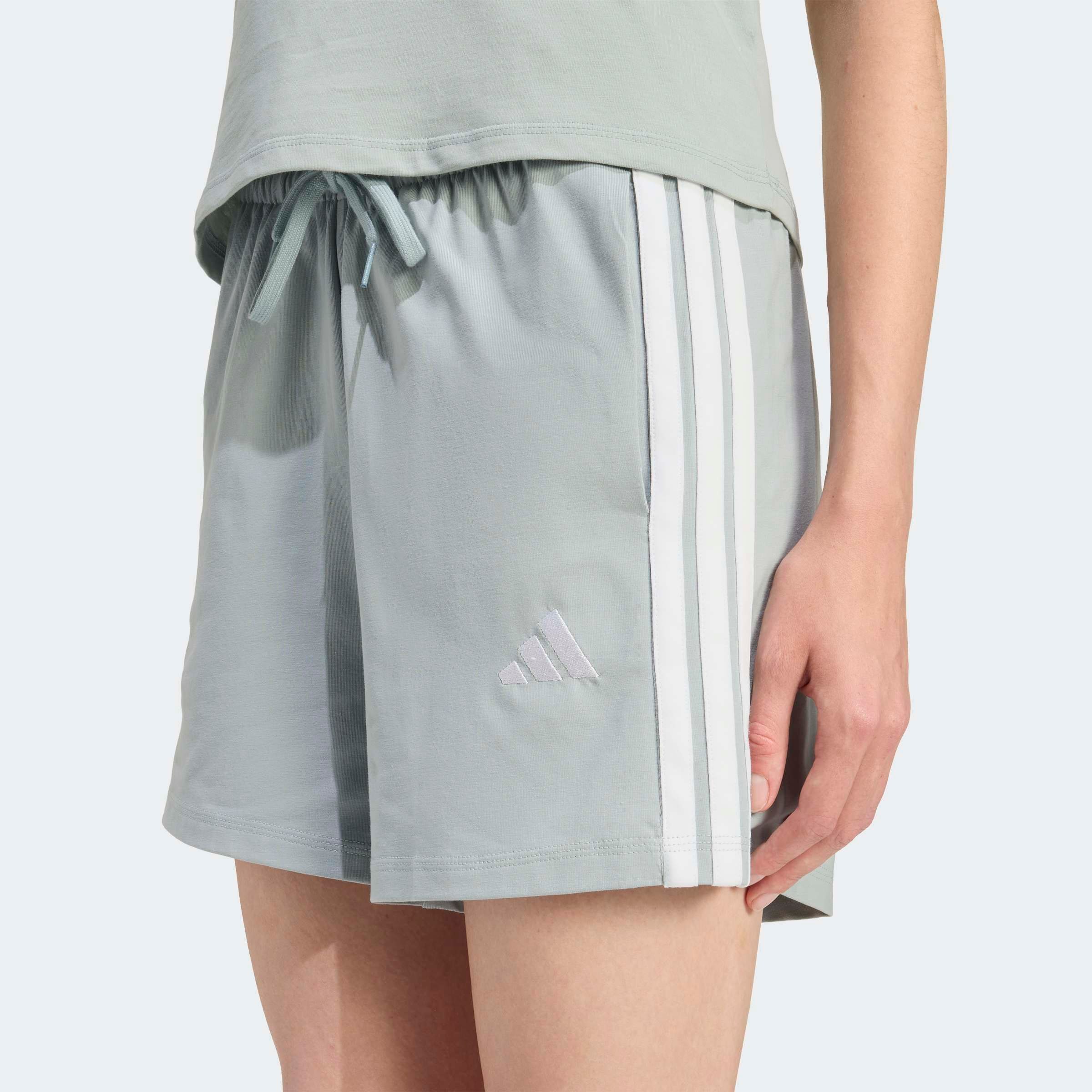 adidas Sportswear Short »ESSENTIALS 3-STREIFEN COTTON«