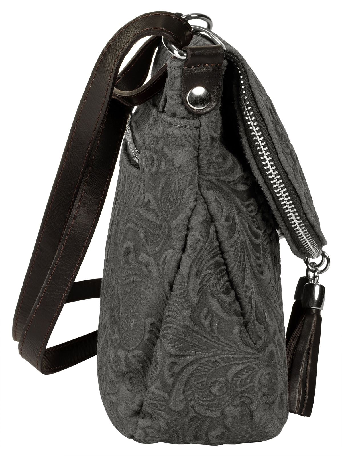 Samantha Look Sac à bandoulière echt Leder, Made in Italy