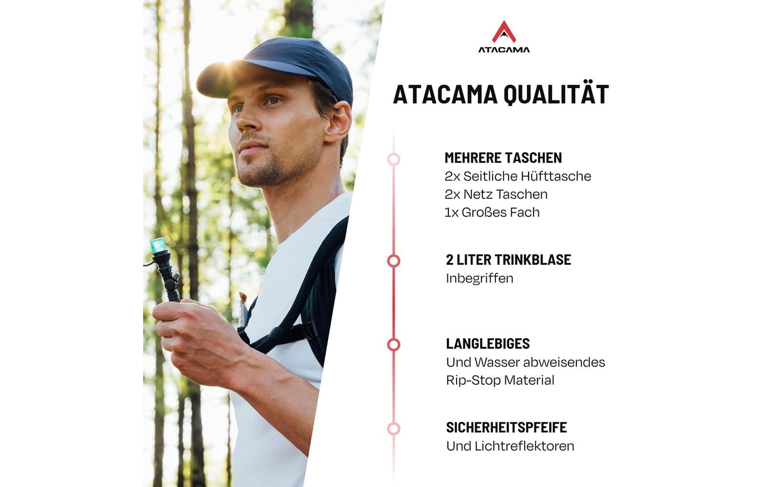   Fahrradrucksack »Atacama  mit Trinkblase«