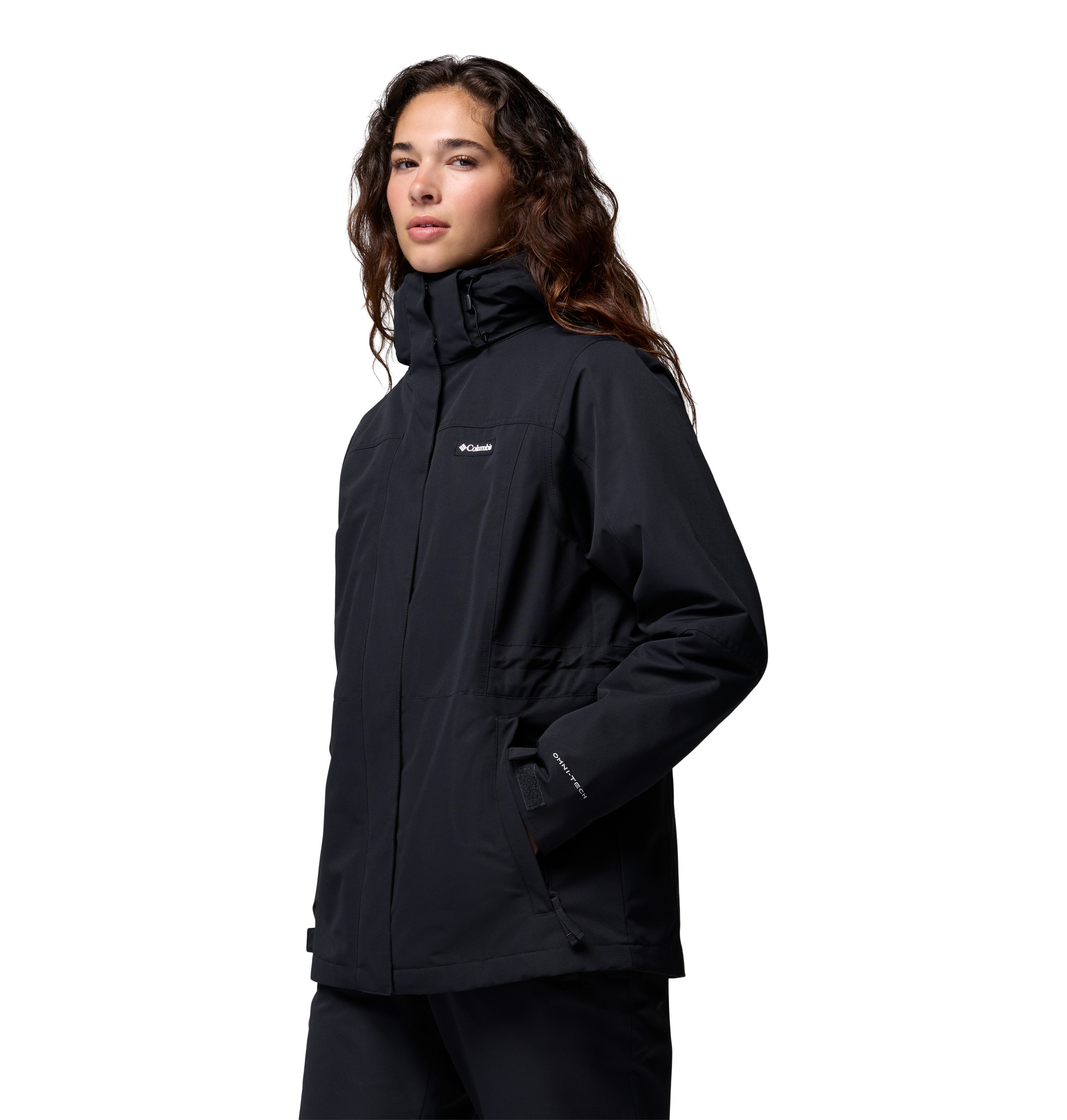 Columbia Veste fonctionnelle 3 en 1 »Bugaboo IV Fleece Interchange Jacket« 2 cuis tlg. matériau déperlant et coupe-vent, isolant thermique