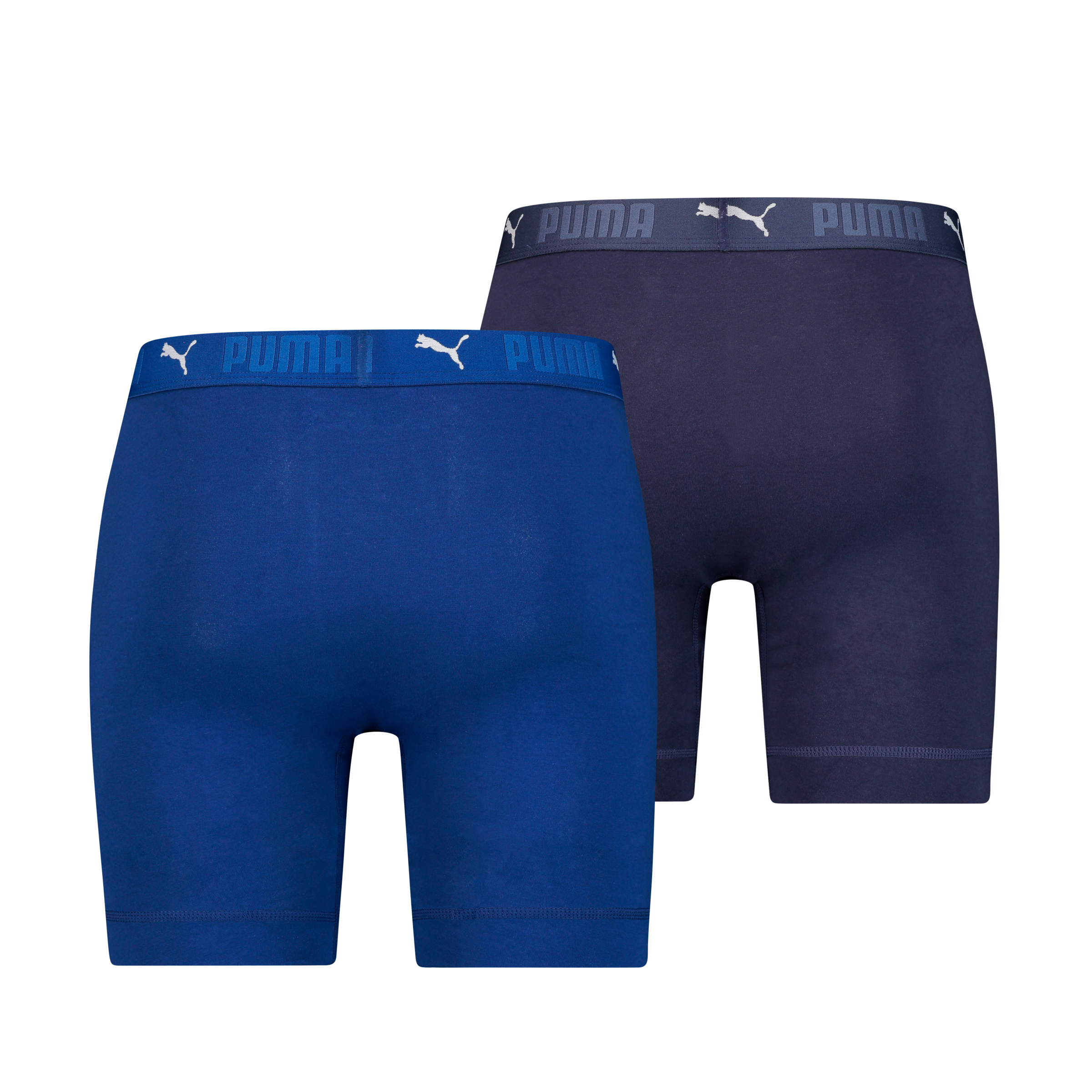 PUMA Boxers »PUMA MEN SPORT COTTON LONG BOXERS 2P« Packung, 2er Pack,  mit Markenschriftzug im Bund