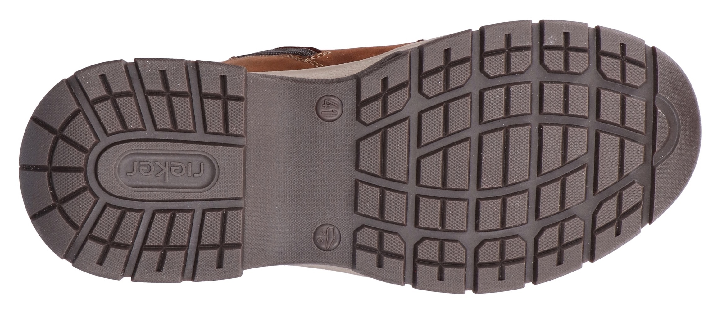 Rieker  Schnürboots, Stiefelette, Outdoorboots mit Innenreissverschluss