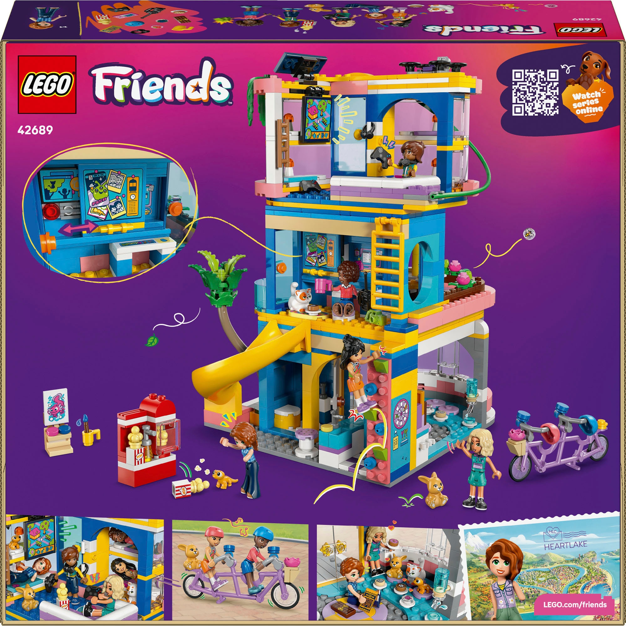 LEGO® Pions de construction »Heartlake City Clubhaus der Freunde (42689), LEGO Friends« Made in Europe
