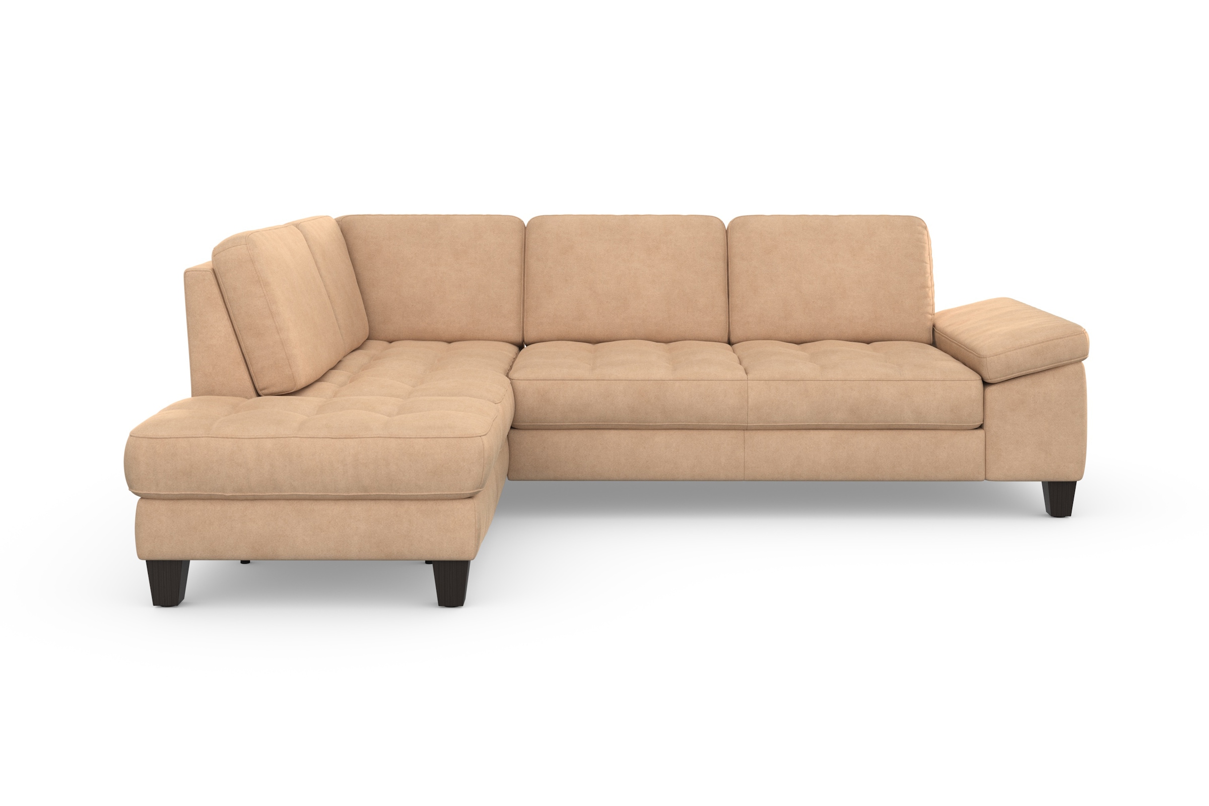 sit&more Ecksofa »Westham L-Form« mit Ottomane, mit oder ohne Bettfunktion, Bettkasten, Verstellung