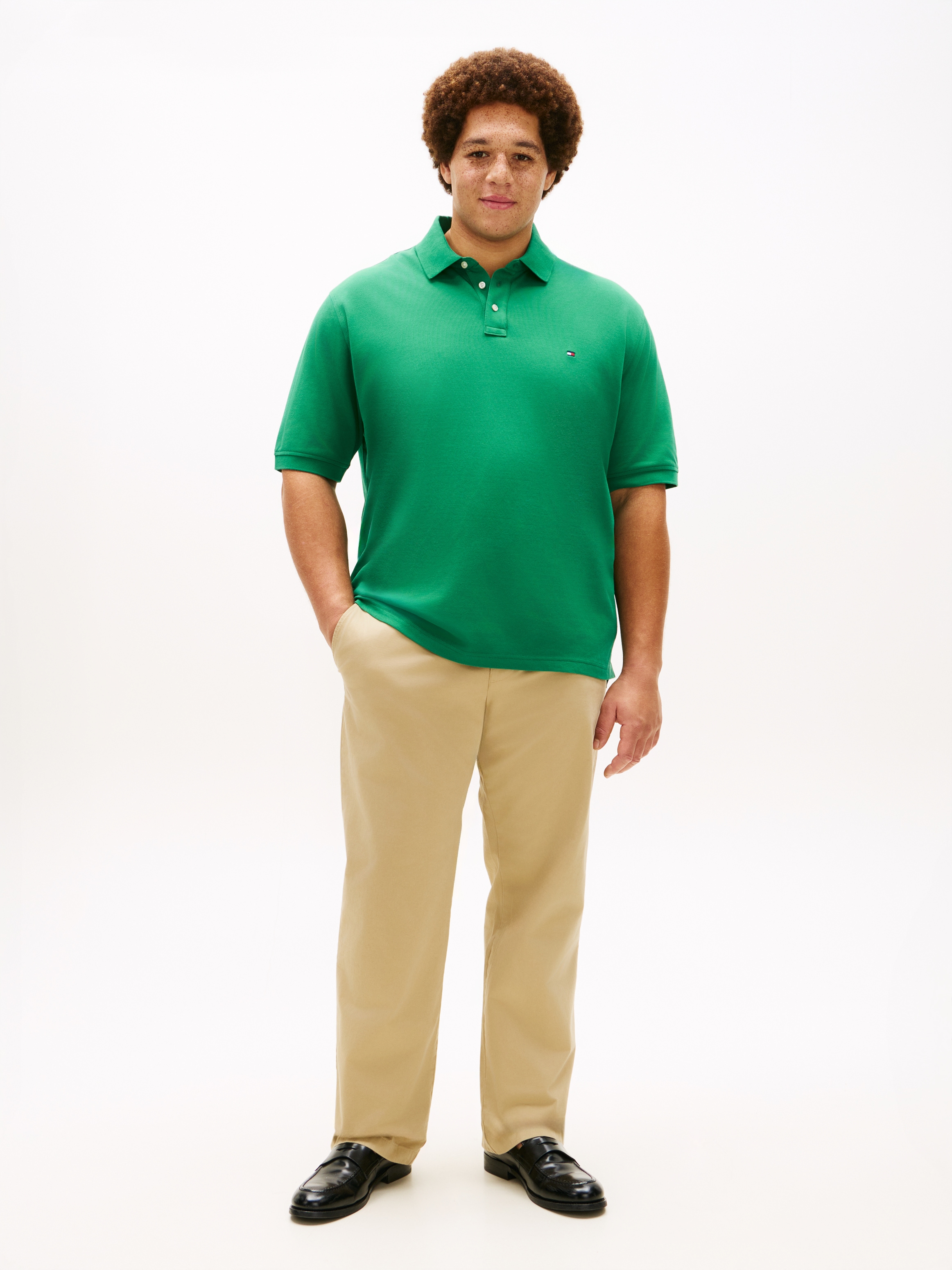 Tommy Hilfiger Big & Tall Poloshirt »1985 - REGULAR« elastisch, Regular Fit für grosse Grössen