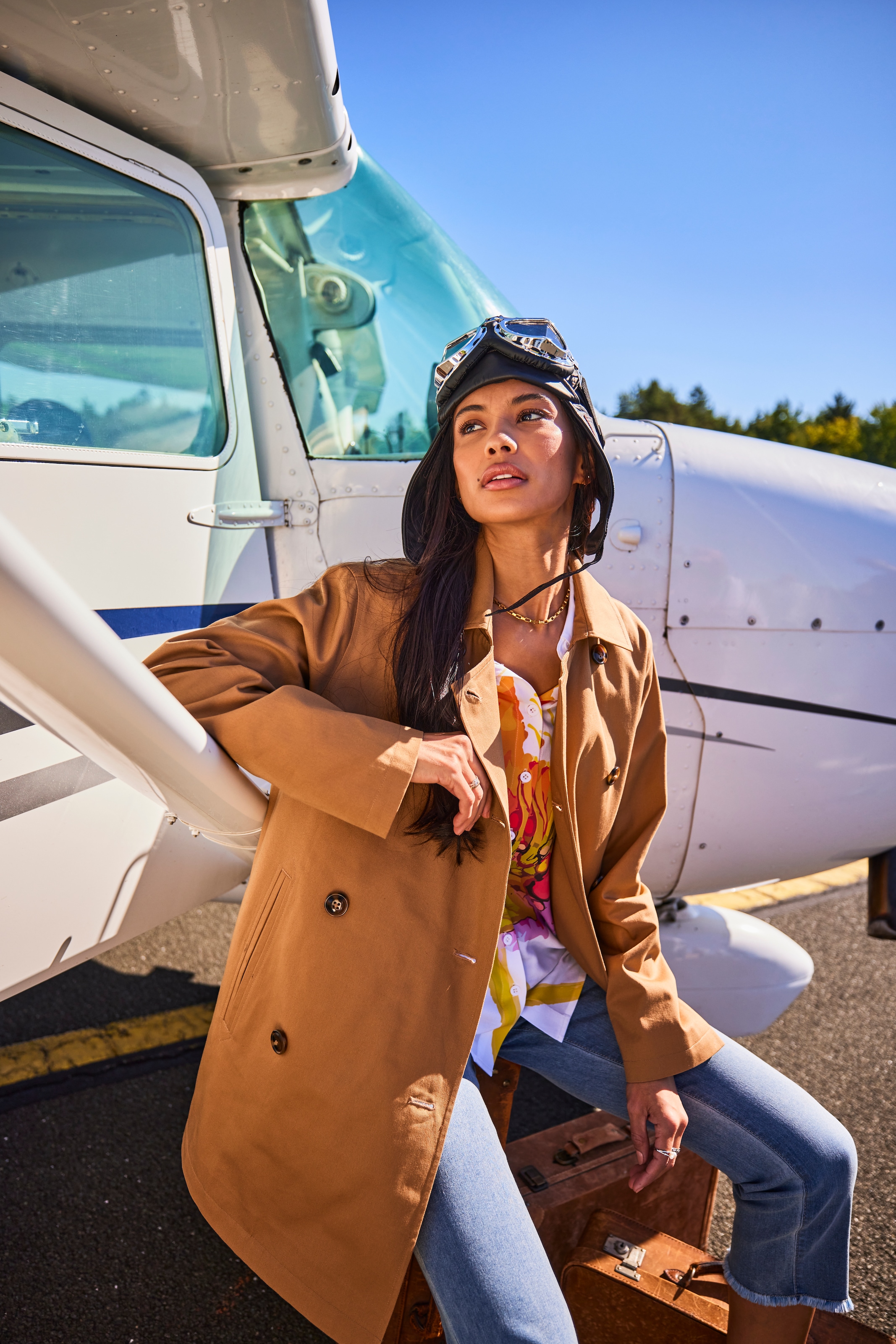 Aniston SELECTED 7/8-Jeans mit leicht ausgefranstem Beinabschluss - NEUE KOLLEKTION