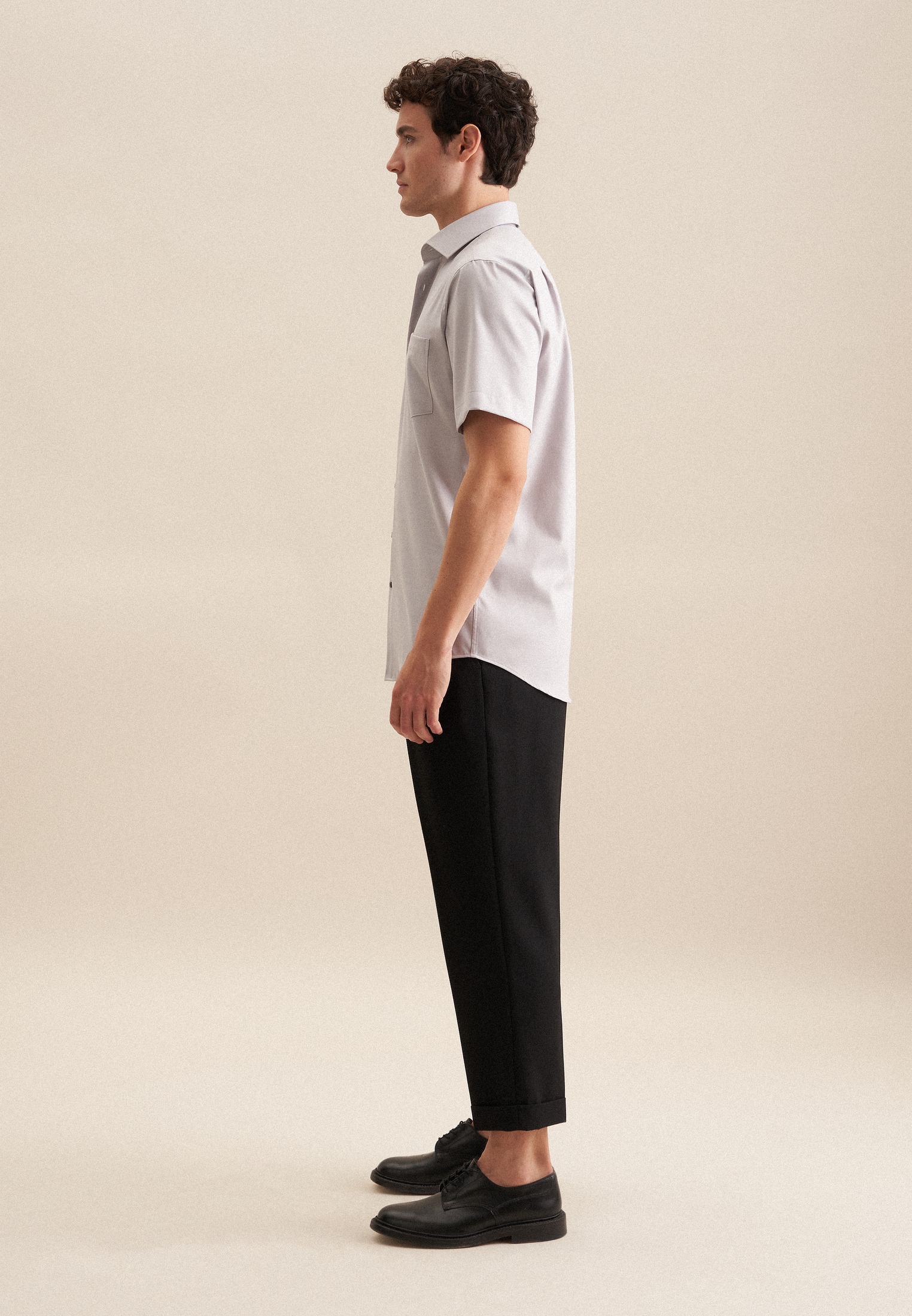 seidensticker Businesshemd »Regular« Regular 1/2 Kentkragen Uni