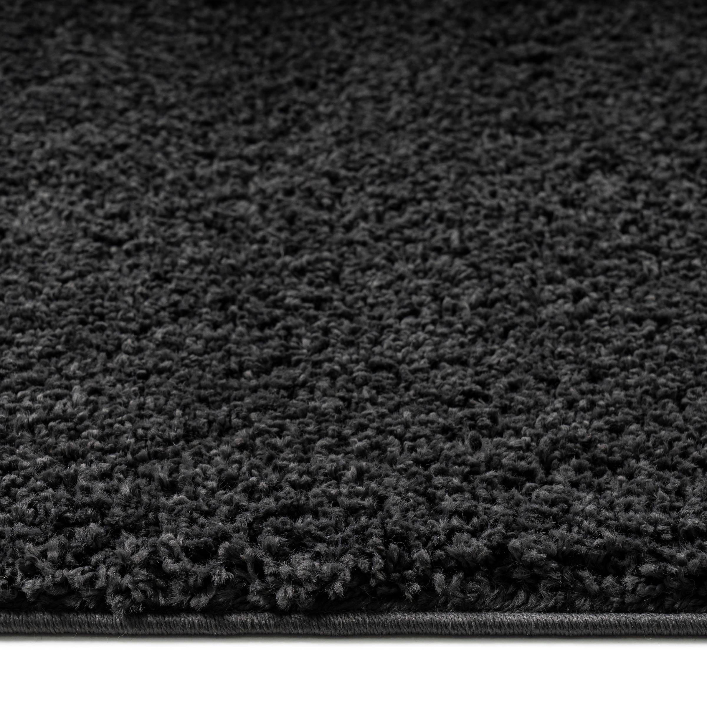 Bruno Banani Tapis à poils longs »Shaggy Soft« Rectangulaire 30 mm Höhe tissé, couleurs unies, particulièrement doux et moelleux, favori des clients