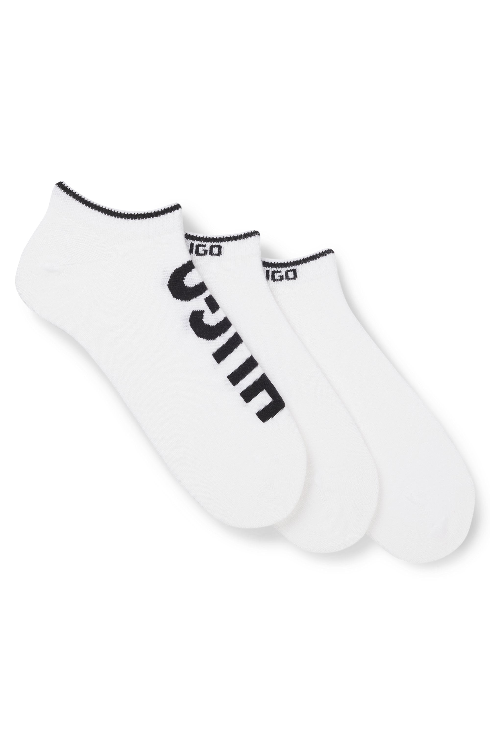 HUGO Underwear Chaussettes de baskets »3P AS LOGO CC« 3 Couple tlg. mit Logodetails