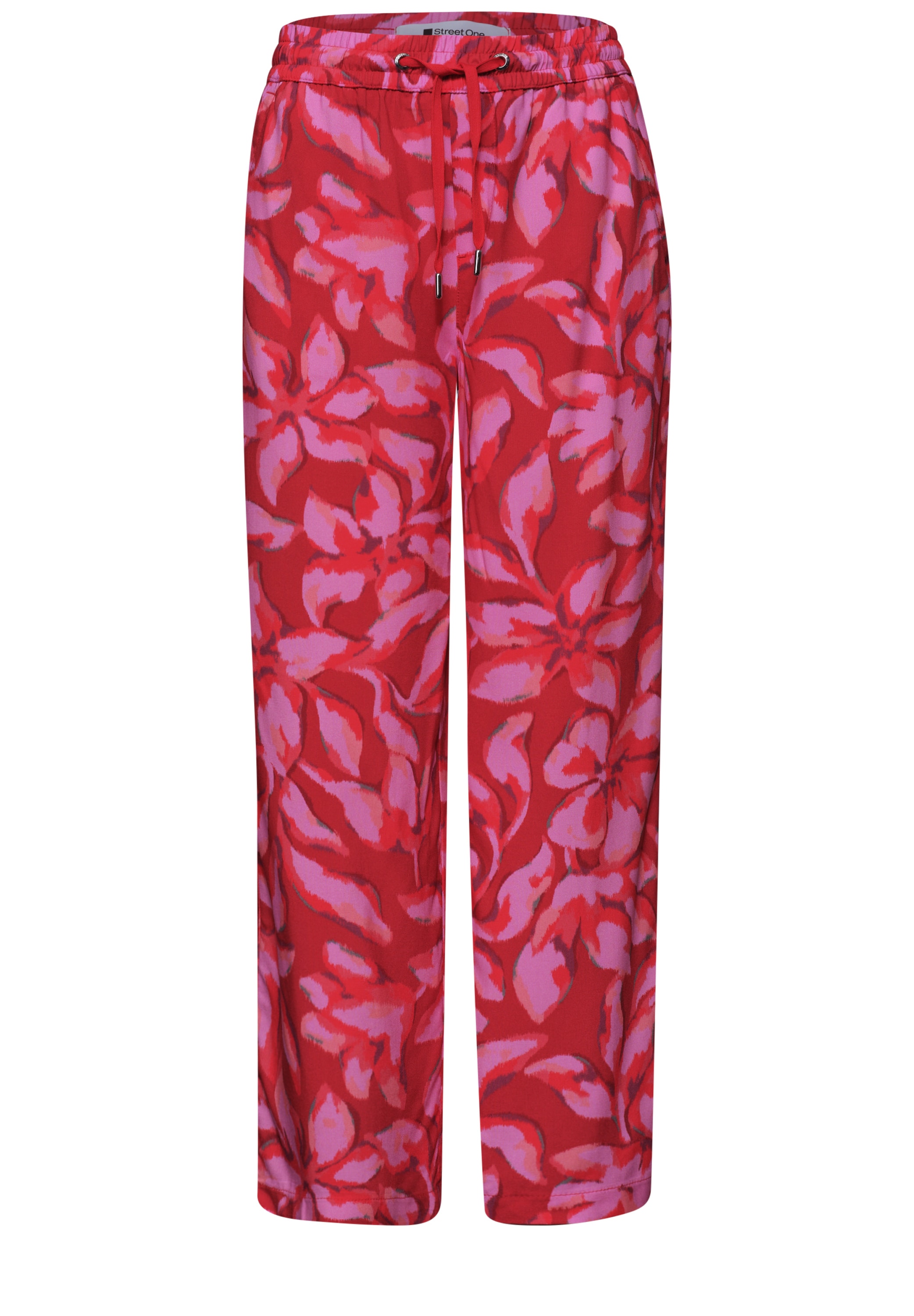 STREET ONE Pantalon 7/8 »Style Emee«  imprimé, avec poches, jambe large