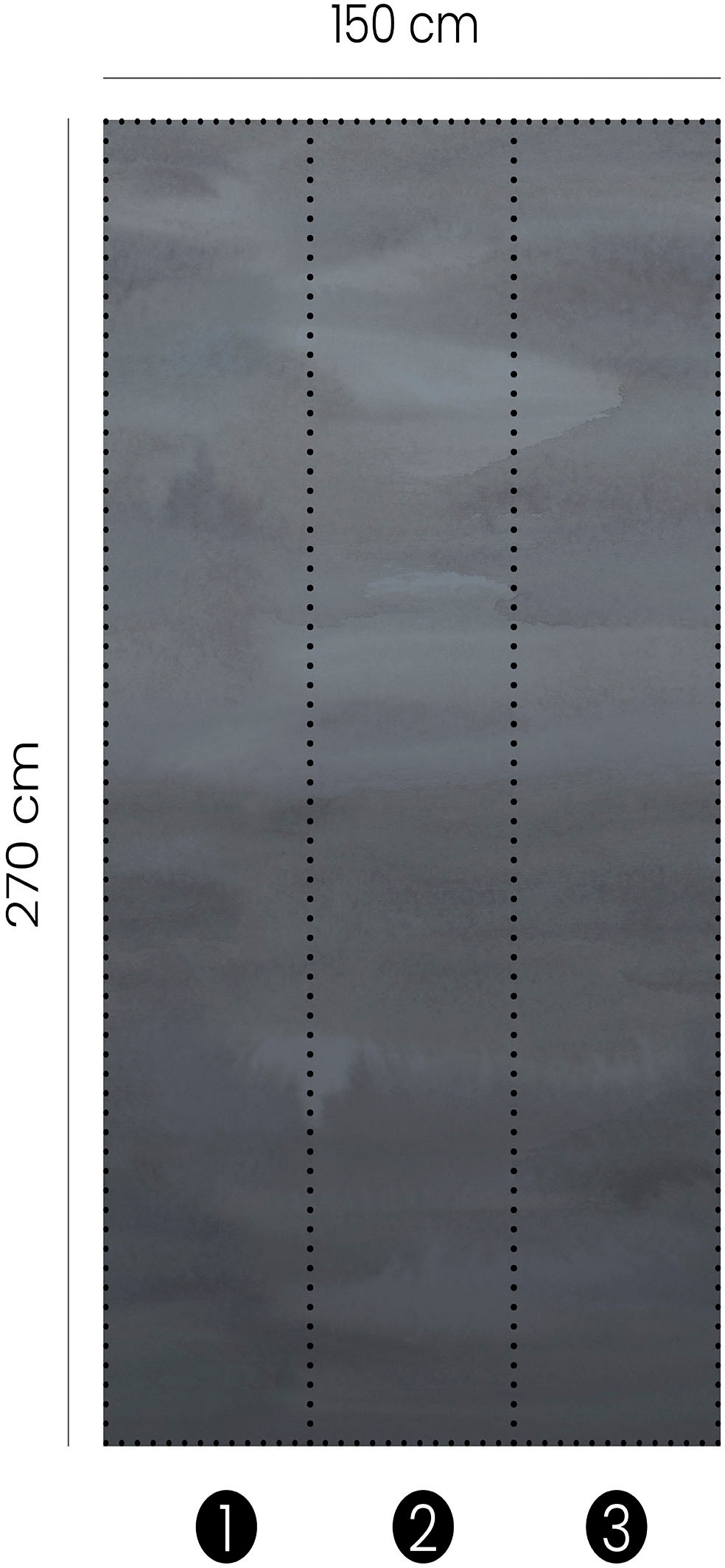 Fashion for walls Papier peint photo »Misty Mood« Phthalate frei