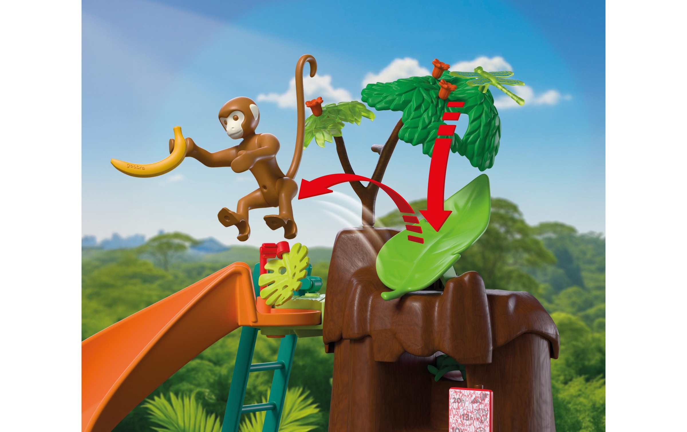 Playmobil® Jeu de construction »Zoo: Dschungelabenteuer (72071), Animals & Friends« Made in Europe