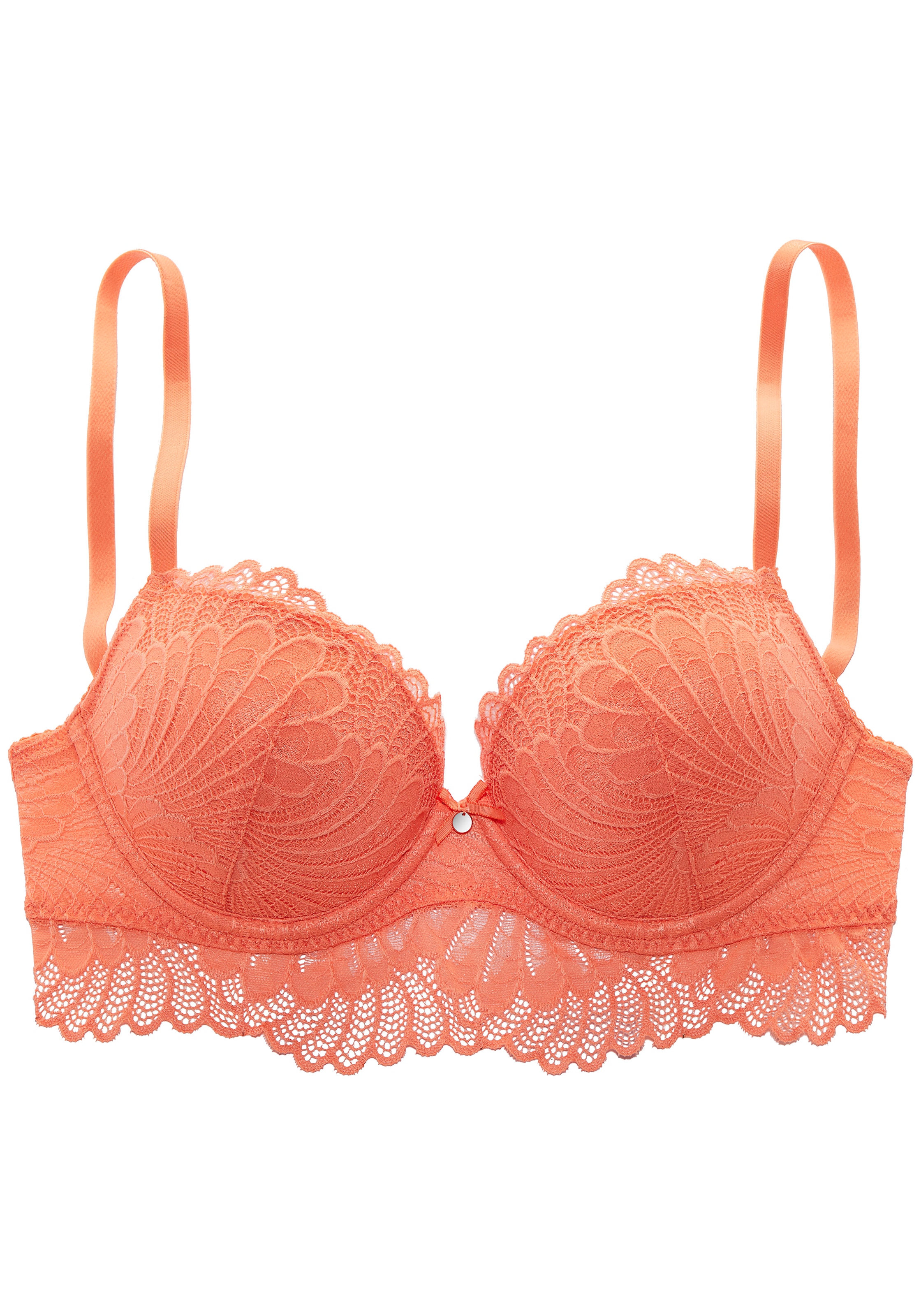 s.Oliver Soutien-gorge push-up »Sophie« aus feiner Spitze in leichter Longform, sexy Dessous, Reizwäsche