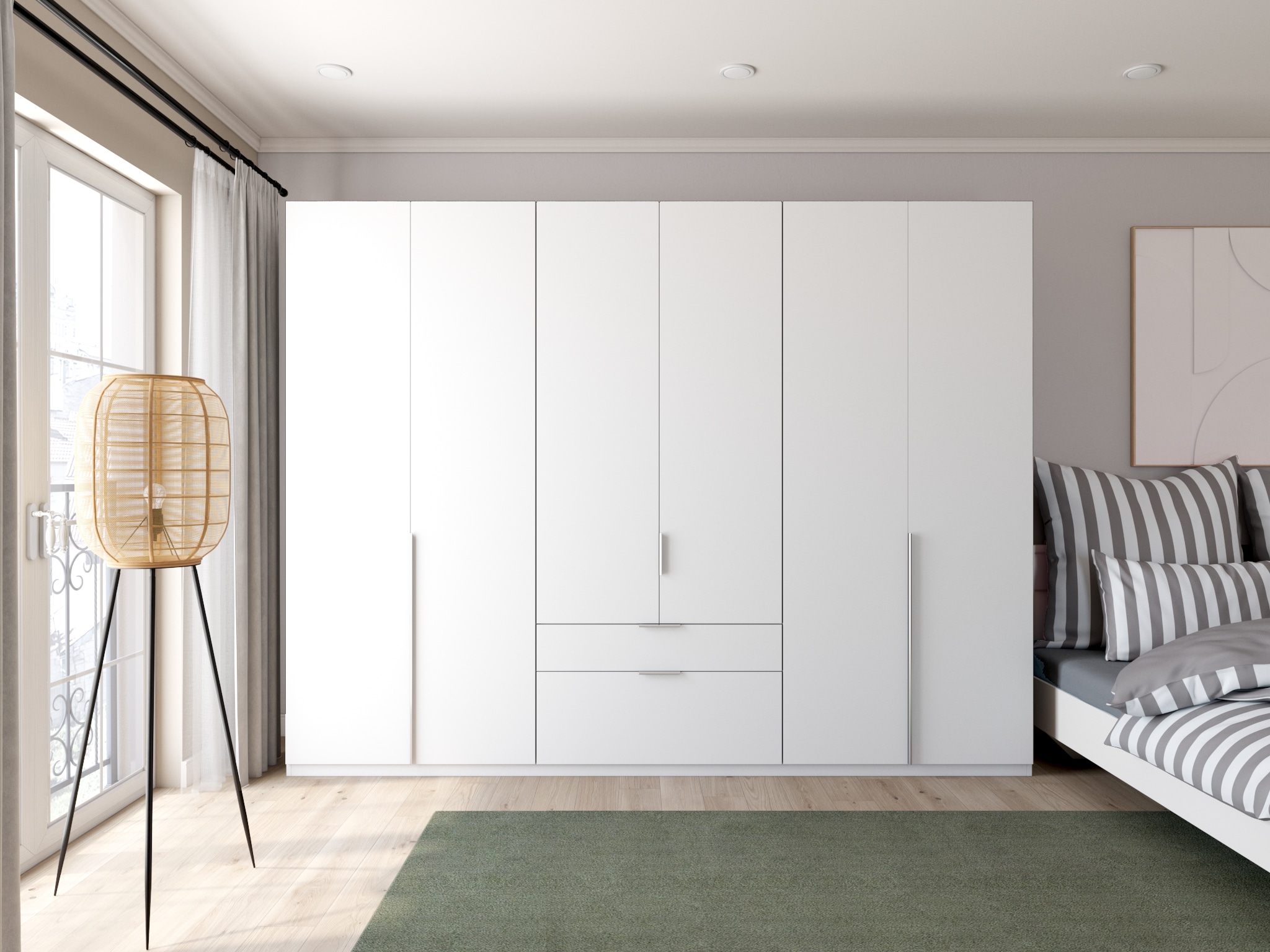 GOODproduct Linge de lit réversible »Greta« 2 tlg. Bettwäsche mit Streifen in verschiedenen Qualitäten, ab 135x200 cm