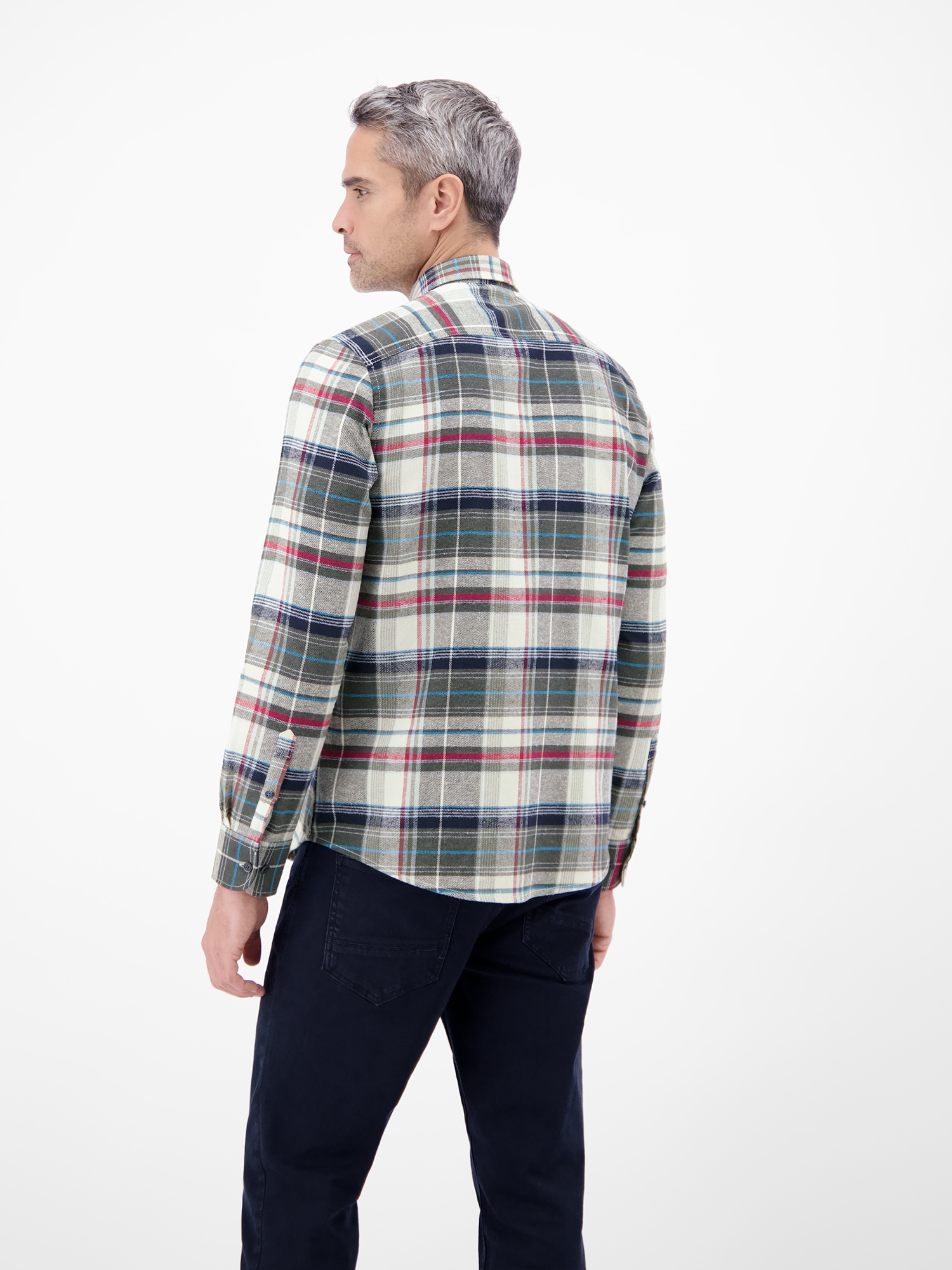 LERROS Chemise à carreaux »Karo Flannelhemd - weich und stylisch«