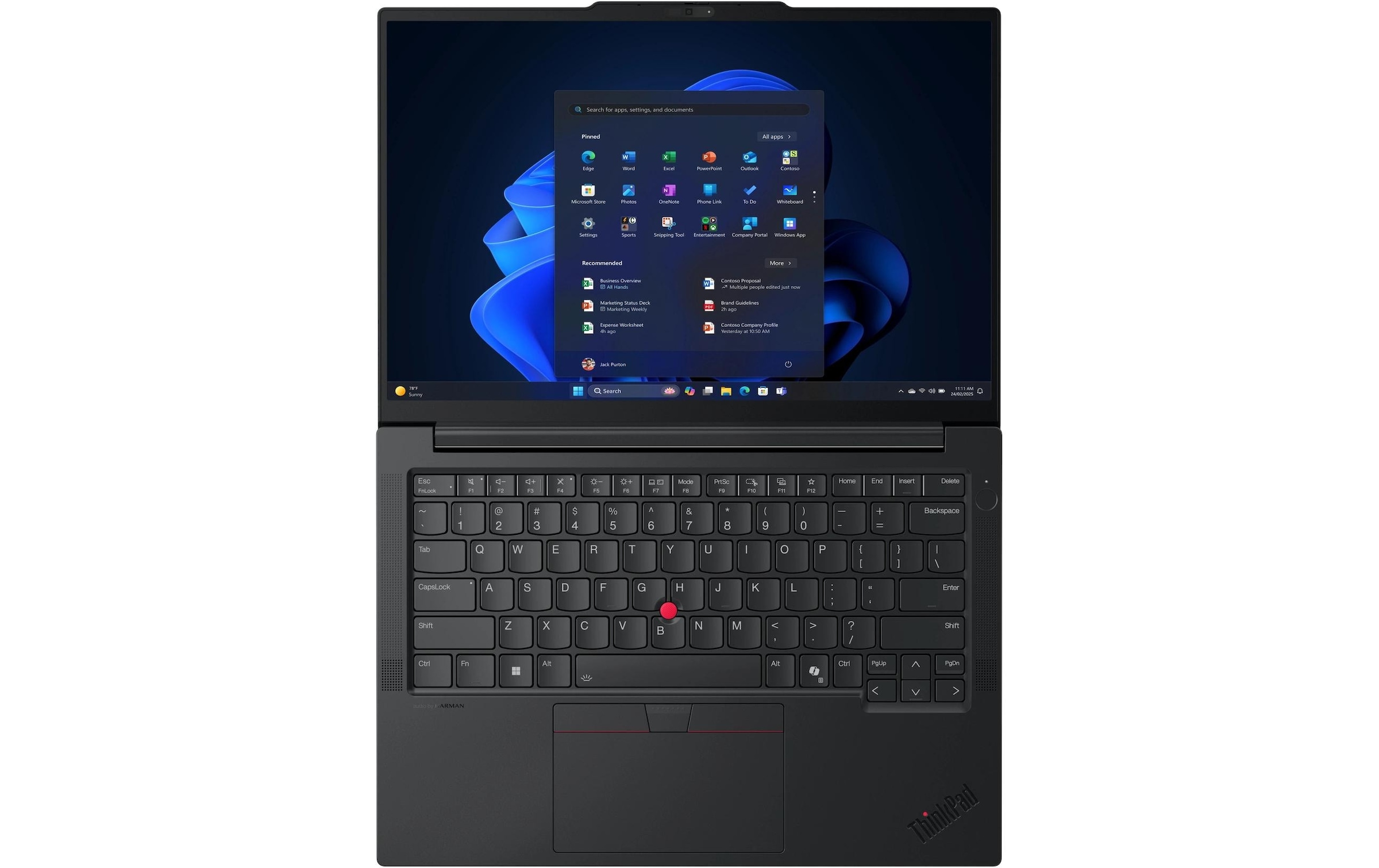 Lenovo Notebook »ThinkPad E14 Gen 7 (Intel) Copilot+ PC« / 14 ″ Intel Core Ultra 7 Integrierte NPU (Neural Processing Unit)