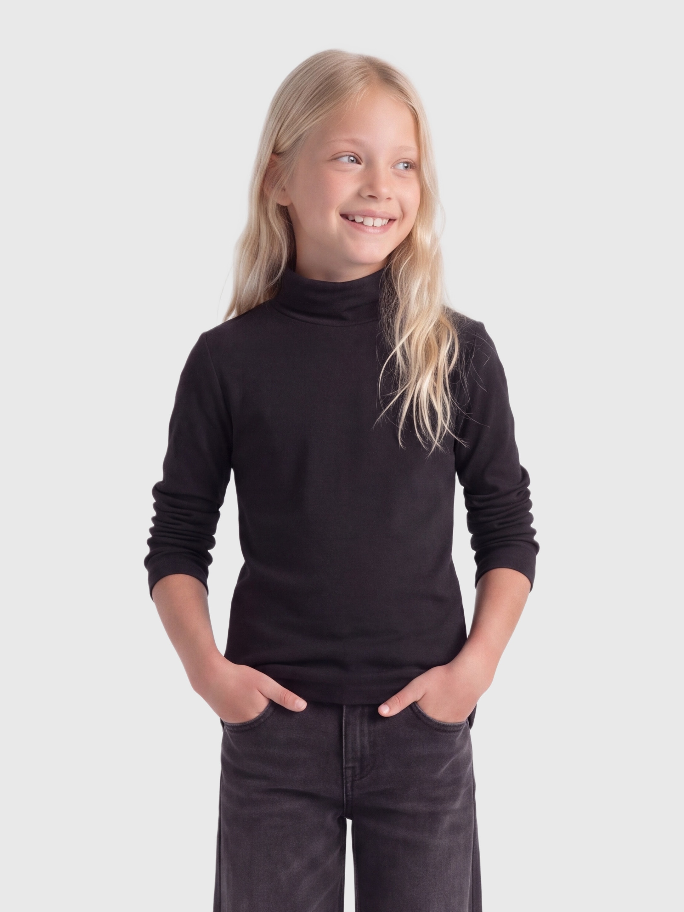 KIDS ONLY Rollkragenshirt »KOGLELA L/S ROLLNECK TOP 2-PACK JRS« Packung, 2 Viskosemischung