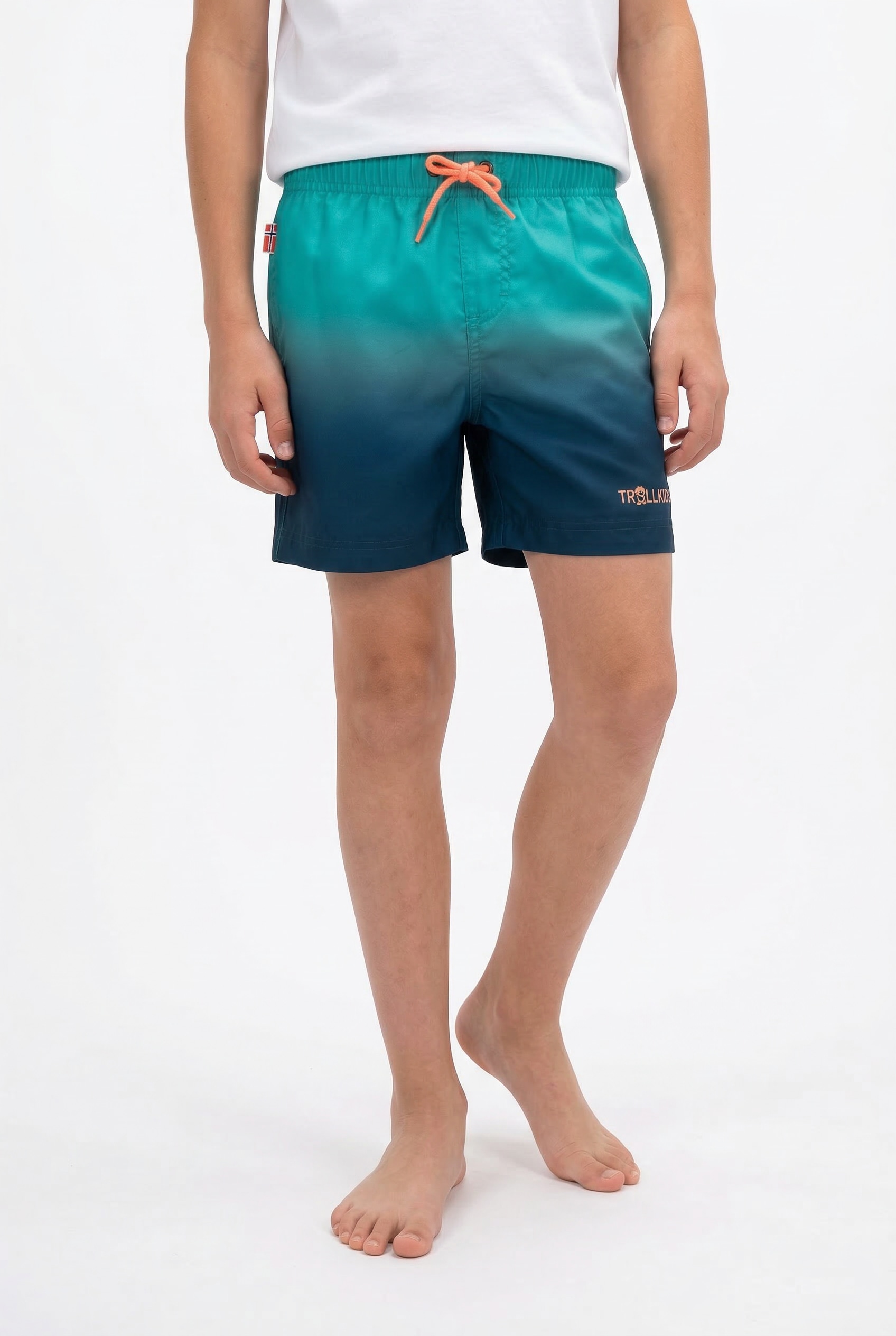 TROLLKIDS Badeshorts »KIDS HAUKLAND SHORTS« für Kinder und Jugendliche, sportlicher Schnitt, bequemer Sitz