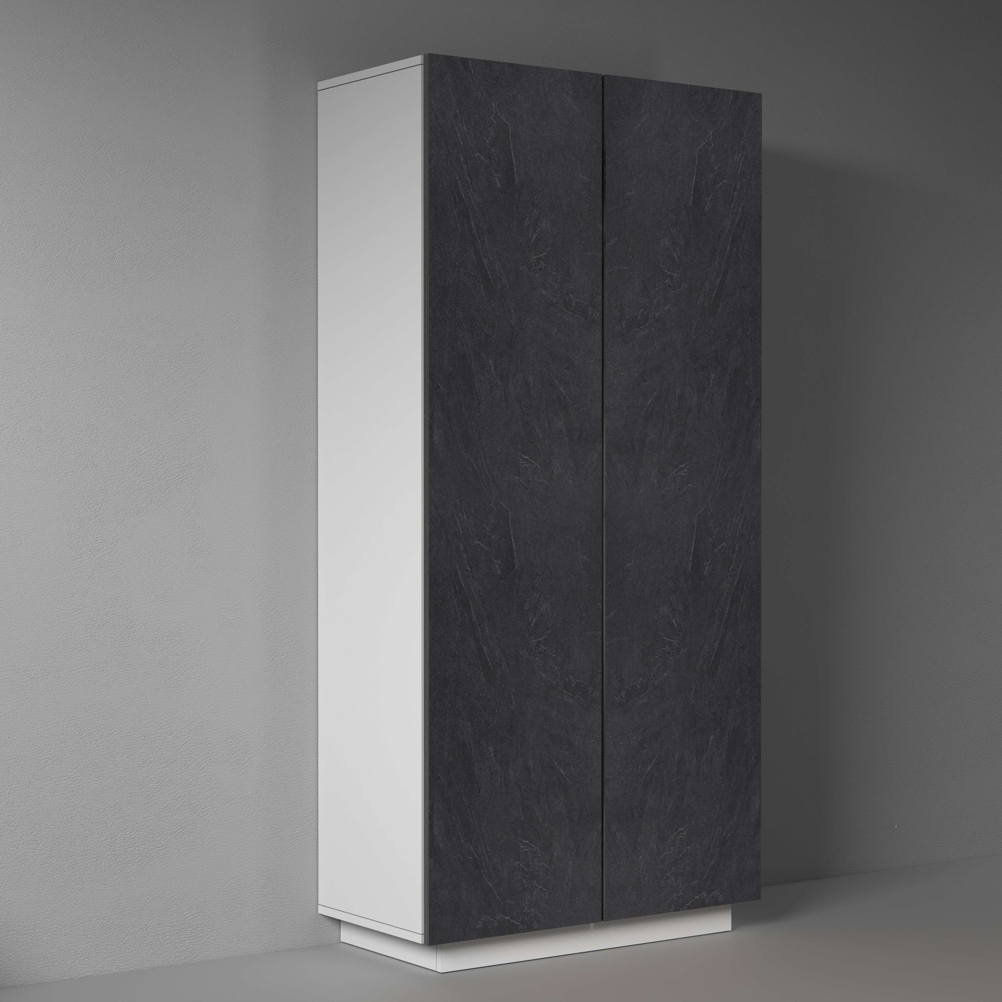 Home affaire Aktenschrank »Coro, Mehrzweckschrank, Büroschrank mit 2 Türen« & verstellbare Einlegeböden, Höhe 86 oder 166 cm, Made in Italy