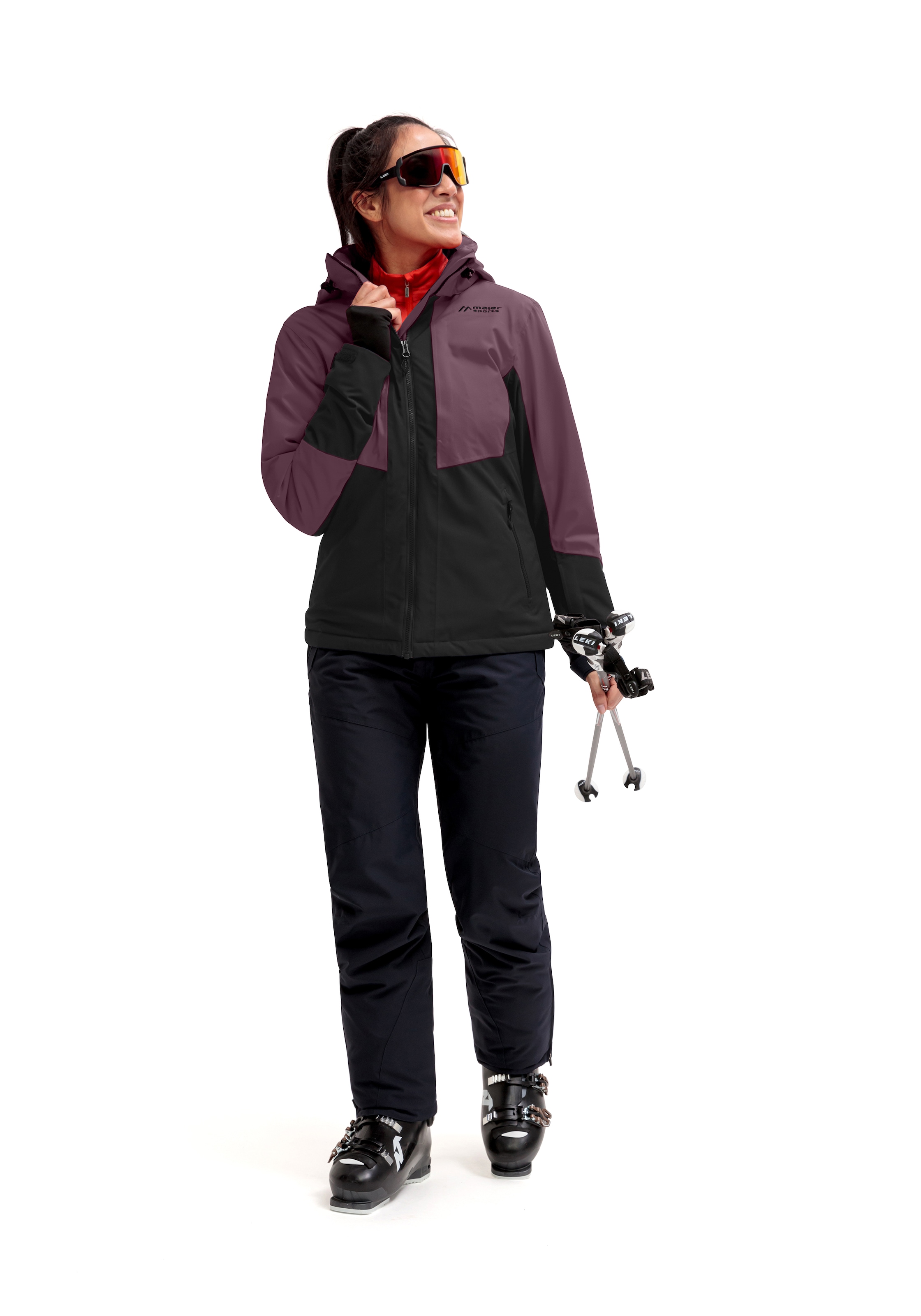 Maier Sports Skijacke »Campigna W« Damen Winterjacke wasserdicht u. atmungsaktiv