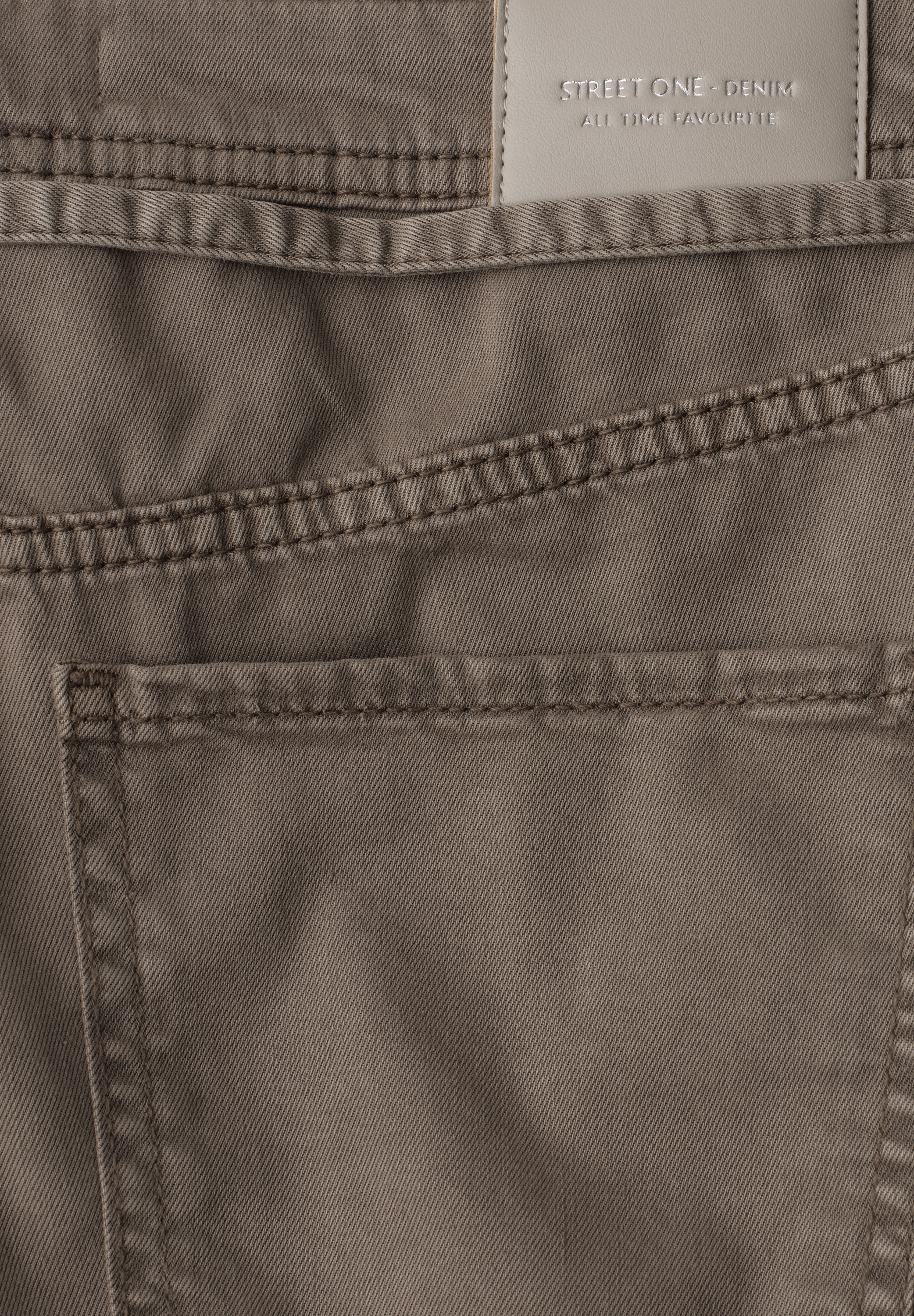 STREET ONE Jeans large »Style Emee« Jean Wide Leg avec détail ceinture