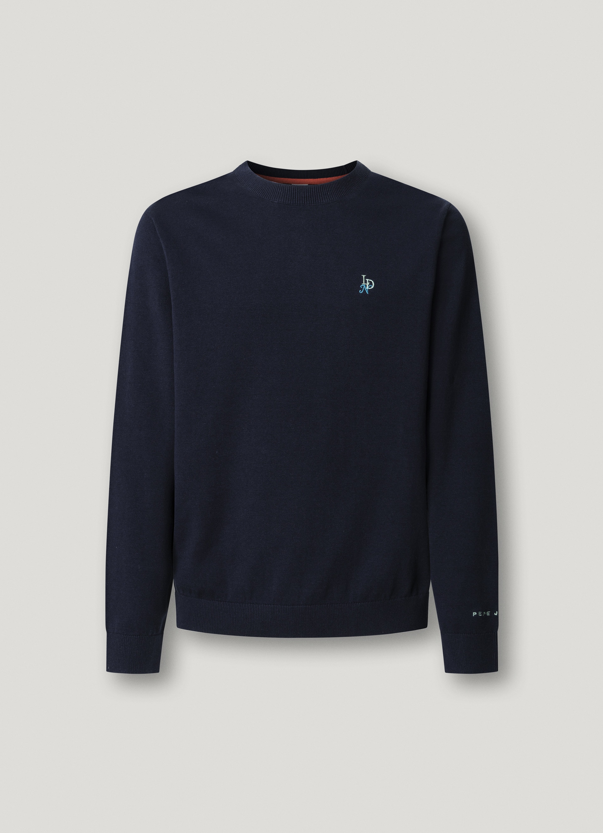 Pepe Jeans Rundhalspullover »DANIELS« mit gestickten Details, Baumwolle