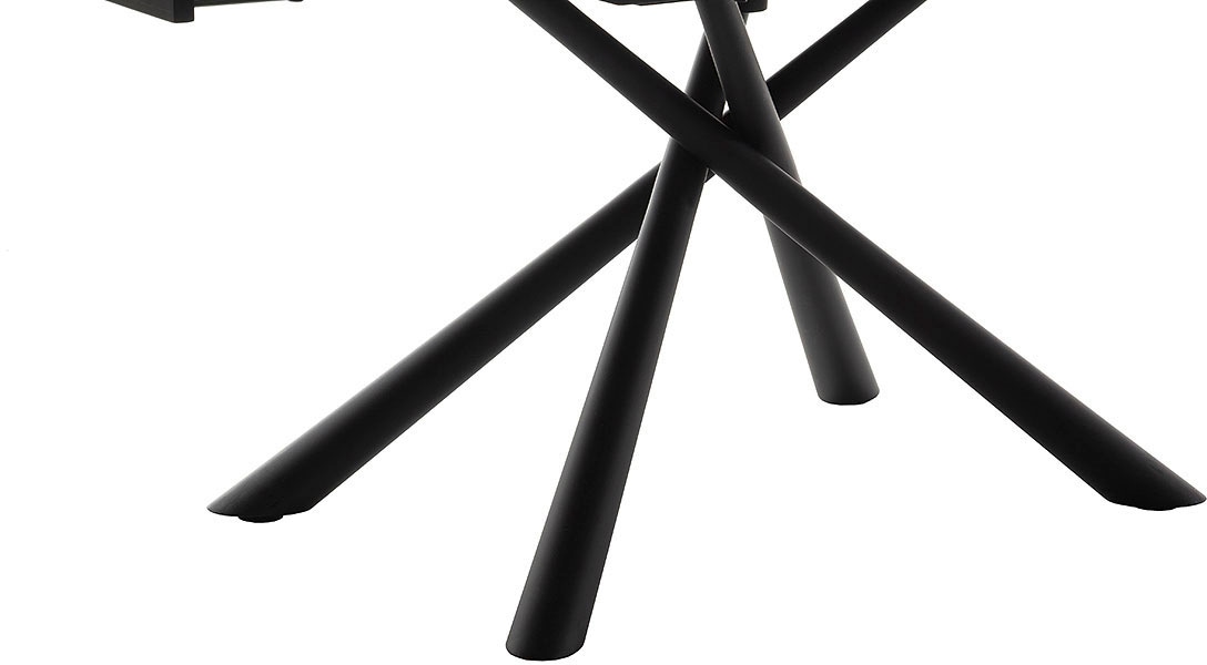 MCA furniture Esstisch »NICOSIA Vierfusstisch 130-190 cm« Einzelstück,  Keramik, Metall, Rotationsauszug, ausziehbar, Tischplatte 11 mm