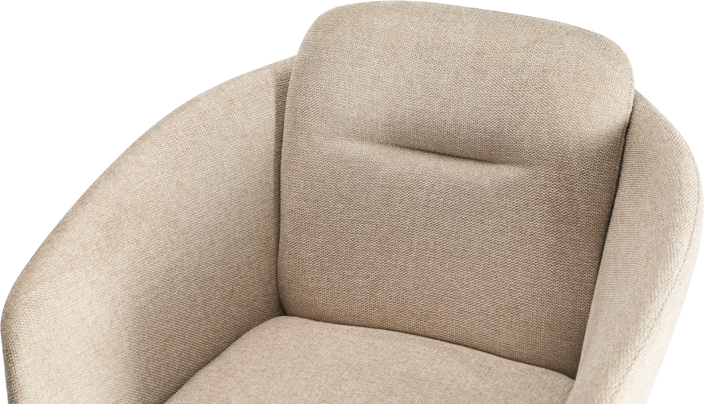 LeGer Home by Lena Gercke Esszimmerstuhl »Fleur« (Set) 2 Stk.Strukturstoff, ergonomisches Design, gesteppte Rückenlehne
