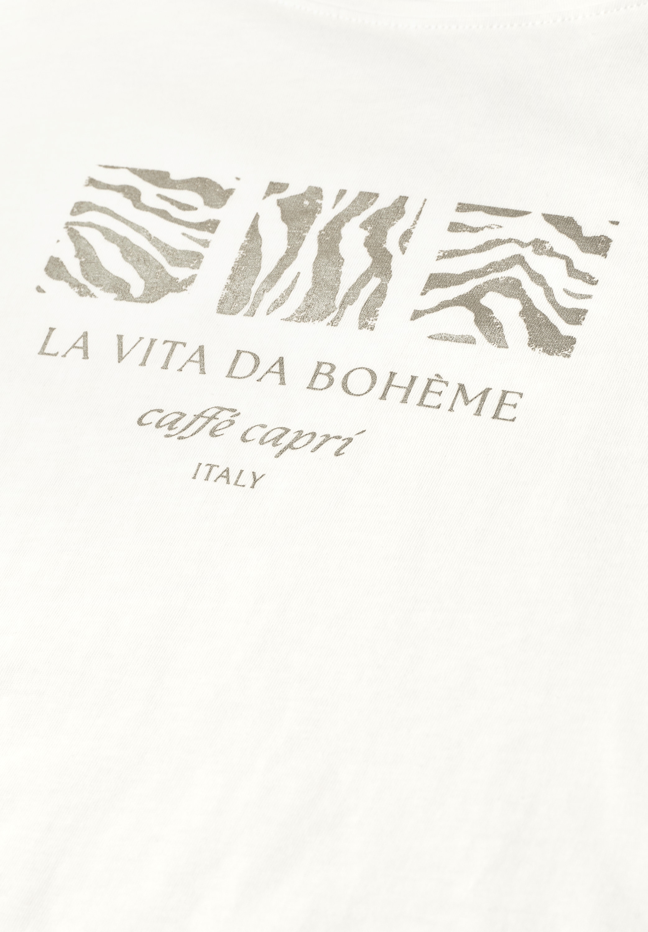 STREET ONE Kurzarmshirt Sommershirt mit Print