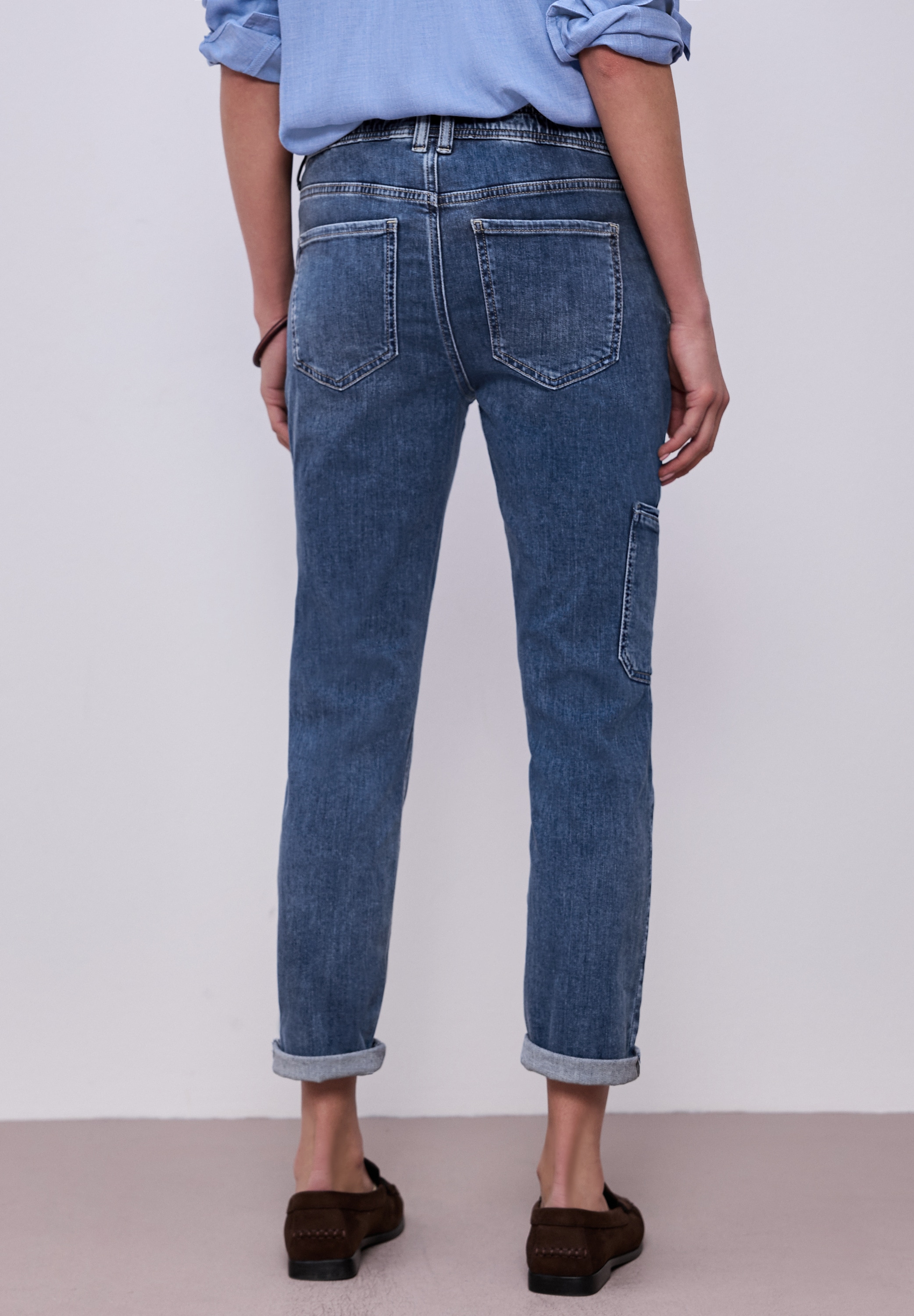 STREET ONE Jeans cargo »Style Charlie«