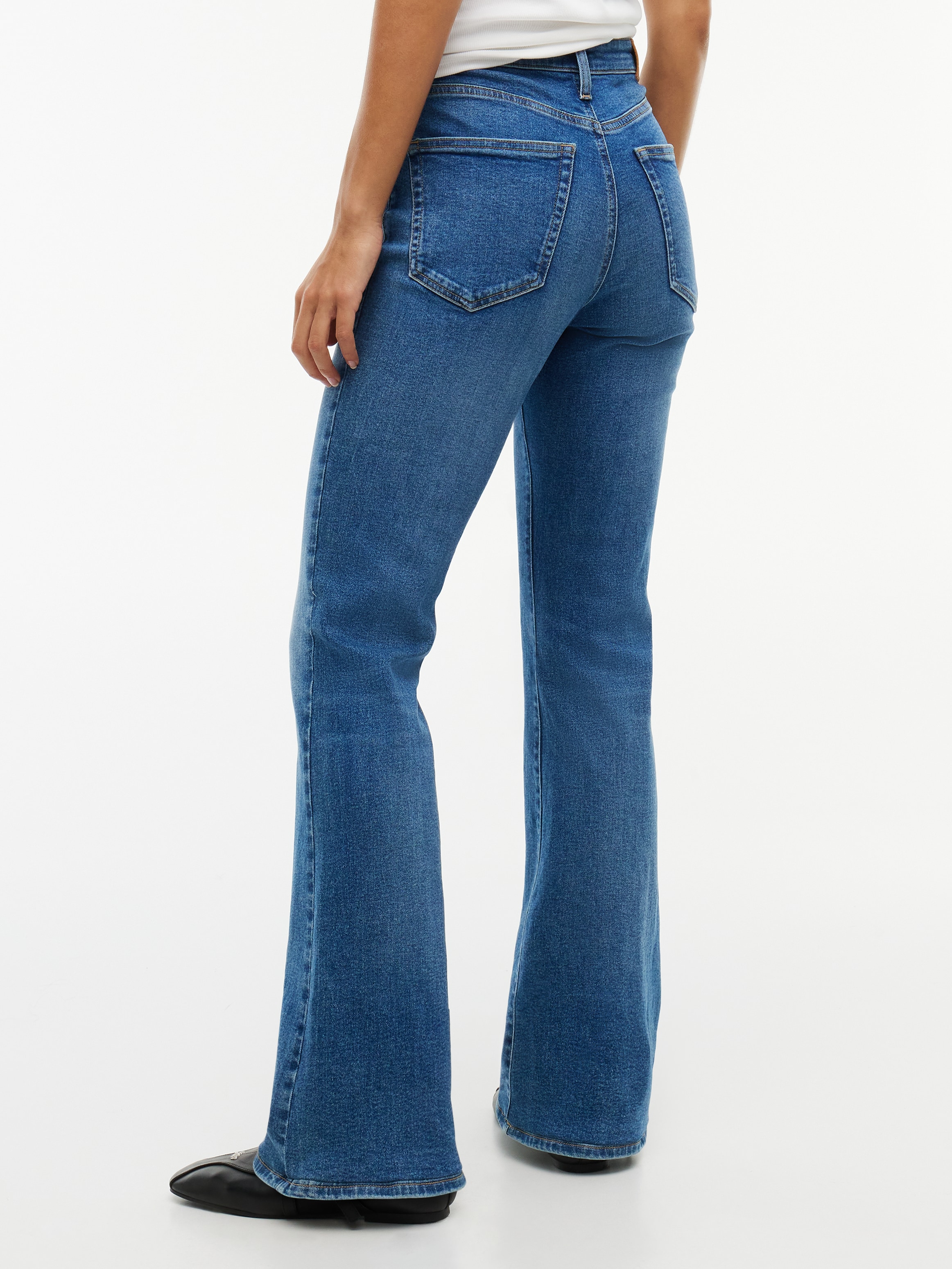 Tommy Jeans Jeans bootcut »SYLVIA HIGH RISE BOOTCUT DJ0239« mélange de coton