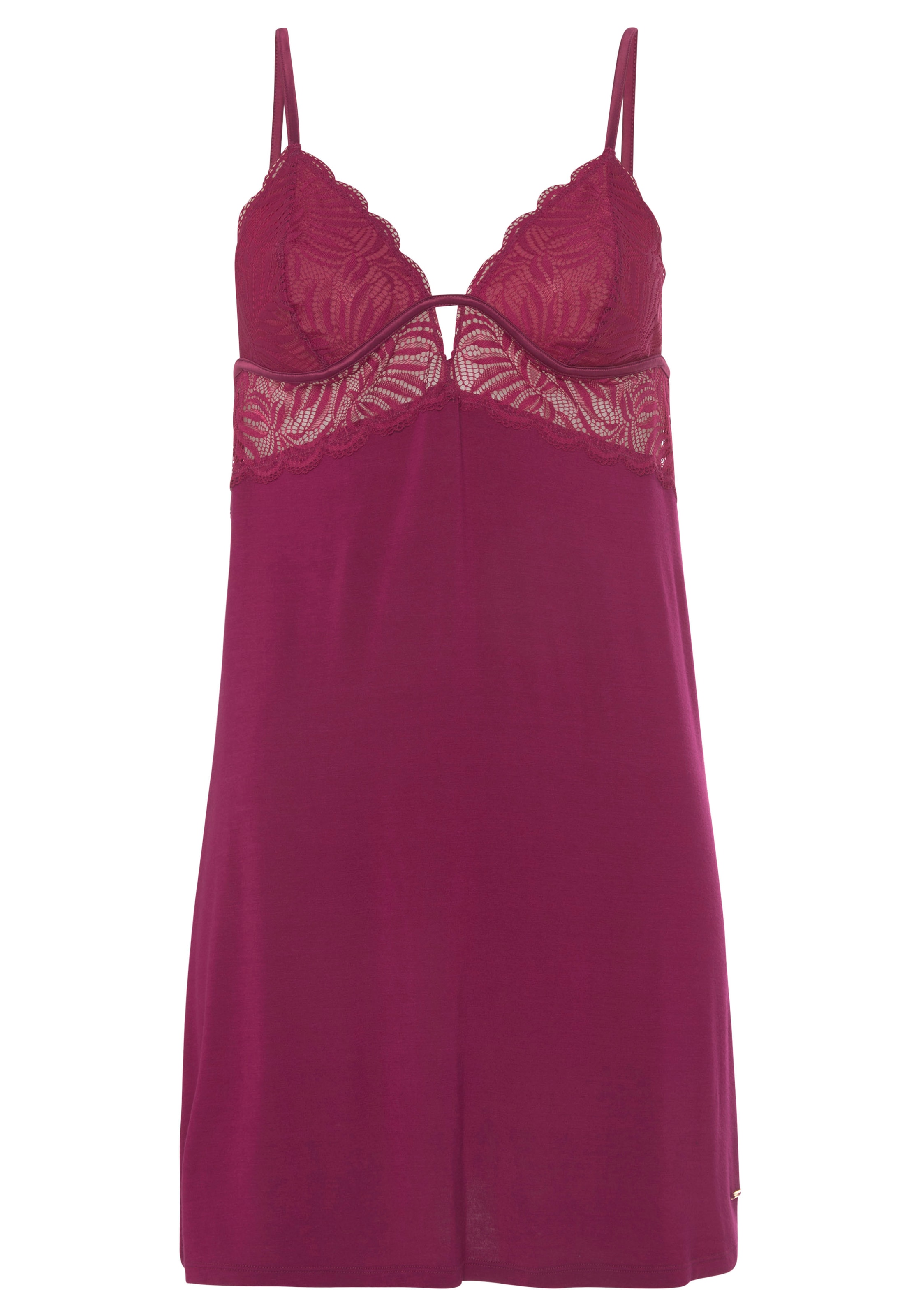 LASCANA Negligé Schöne Spitzendetails