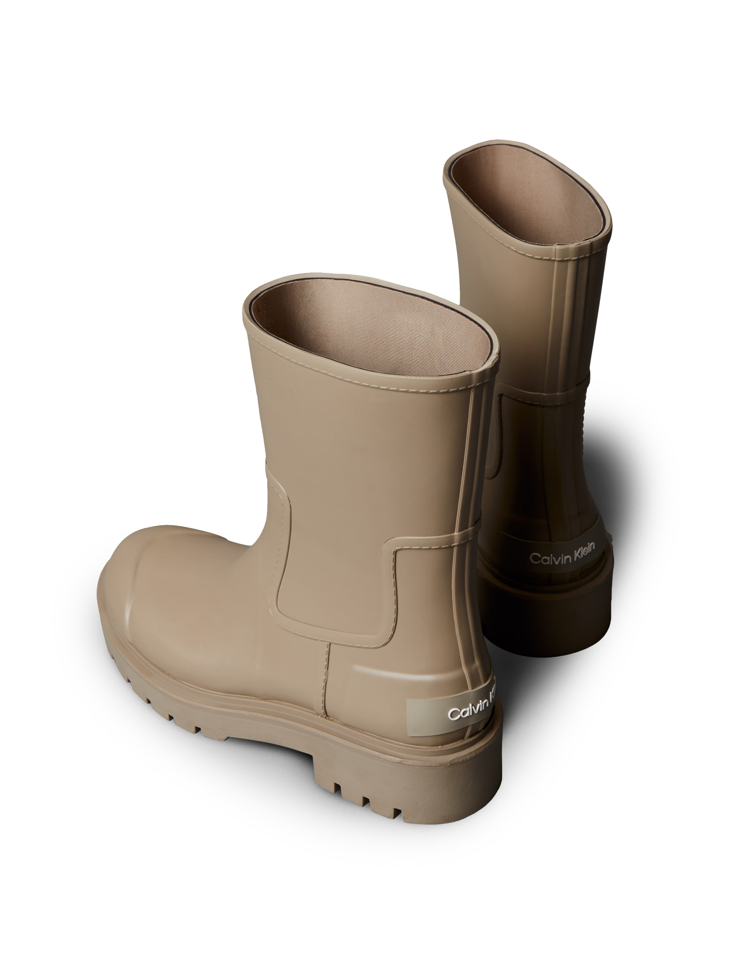 Calvin Klein Jeans Bottes en caoutchouc »MID RAINBOOT RUBBER«  Bottes en caoutchouc, bottines de pluie, semelle profilée - forme étroite