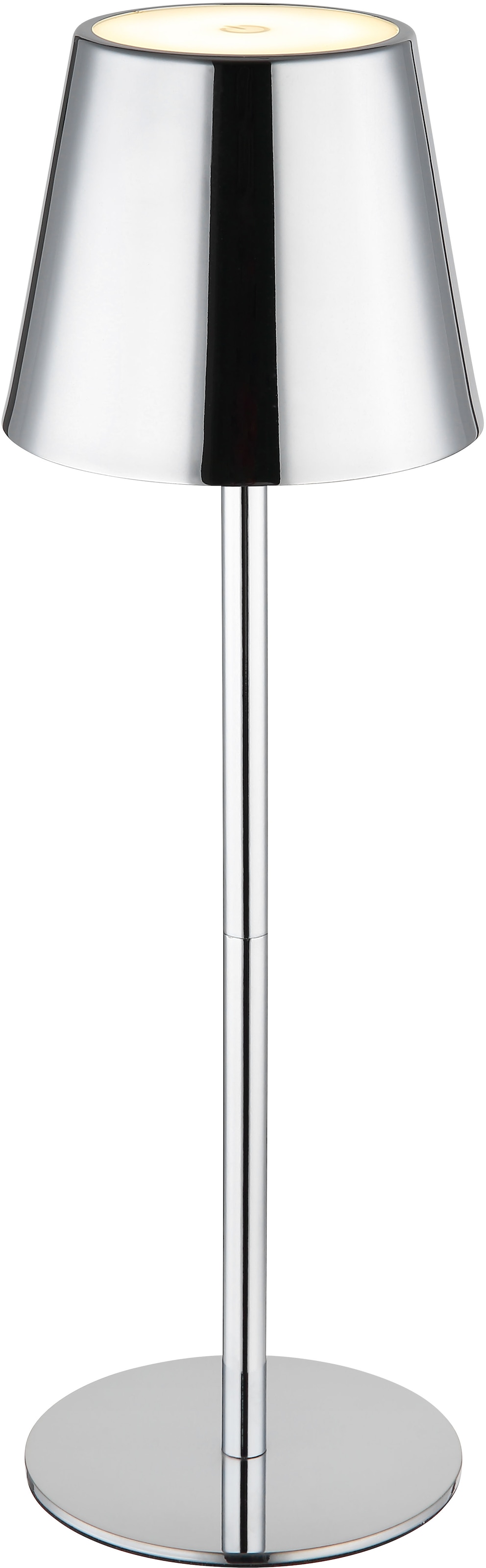 GOODproduct LED Tischleuchte »Alennia Akkuleuchte inkl. Flaschenaufsatz« LED-Modul 1 Stk. warmweiss - kaltweiss stufenloser Touchdimmer, Farben fixierbar, USB-C, Akkulampe, CCT