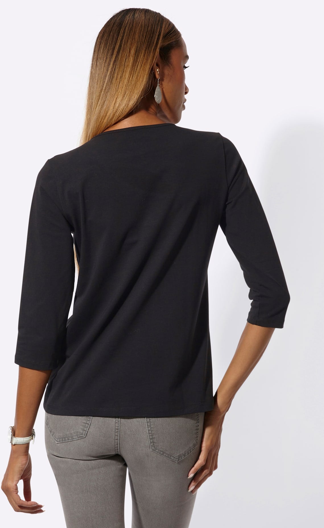 creation L T-shirt à manches 3/4 »Druck-Shirt« 1