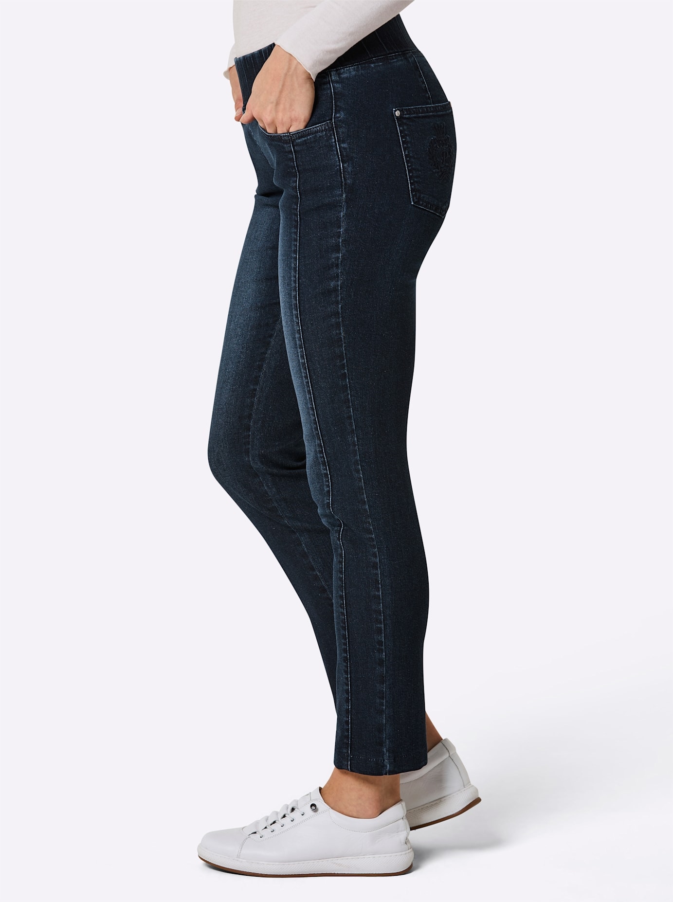 CREATION L PREMIUM Jeans à enfiler 1