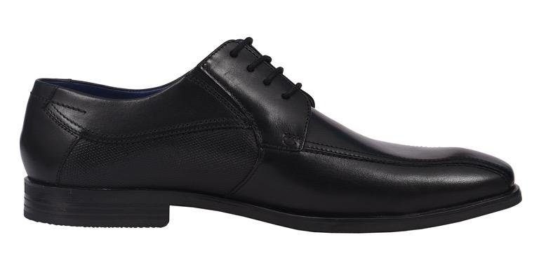 bugatti Schnürschuh  mit seitlicher Prägung, Freizeitschuh, Halbschuh, Schnürschuh