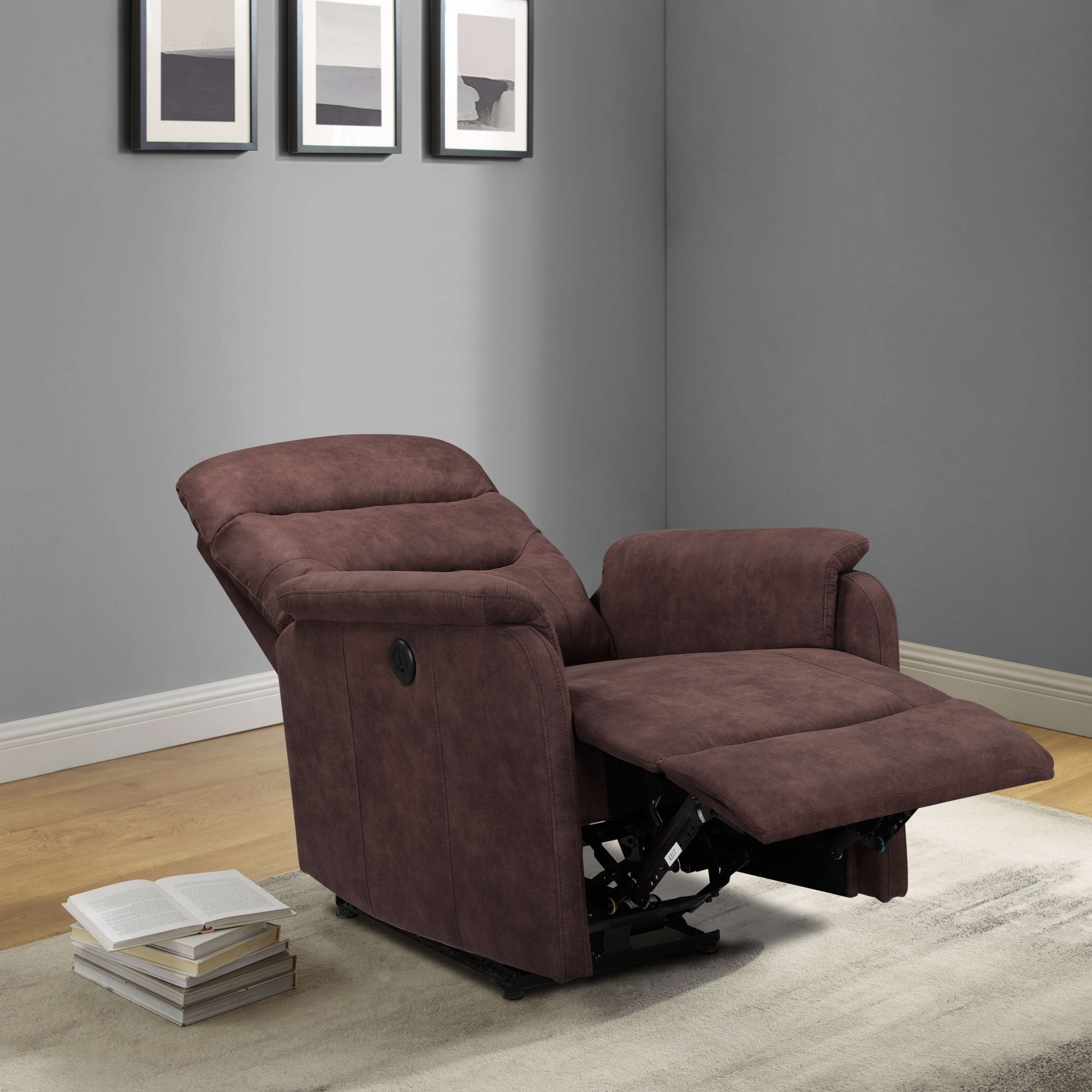 Home affaire Relaxsessel »Coullon, TV-Sessel mit Schlaffunktion,« Relaxfunktion mit USB Anschluss