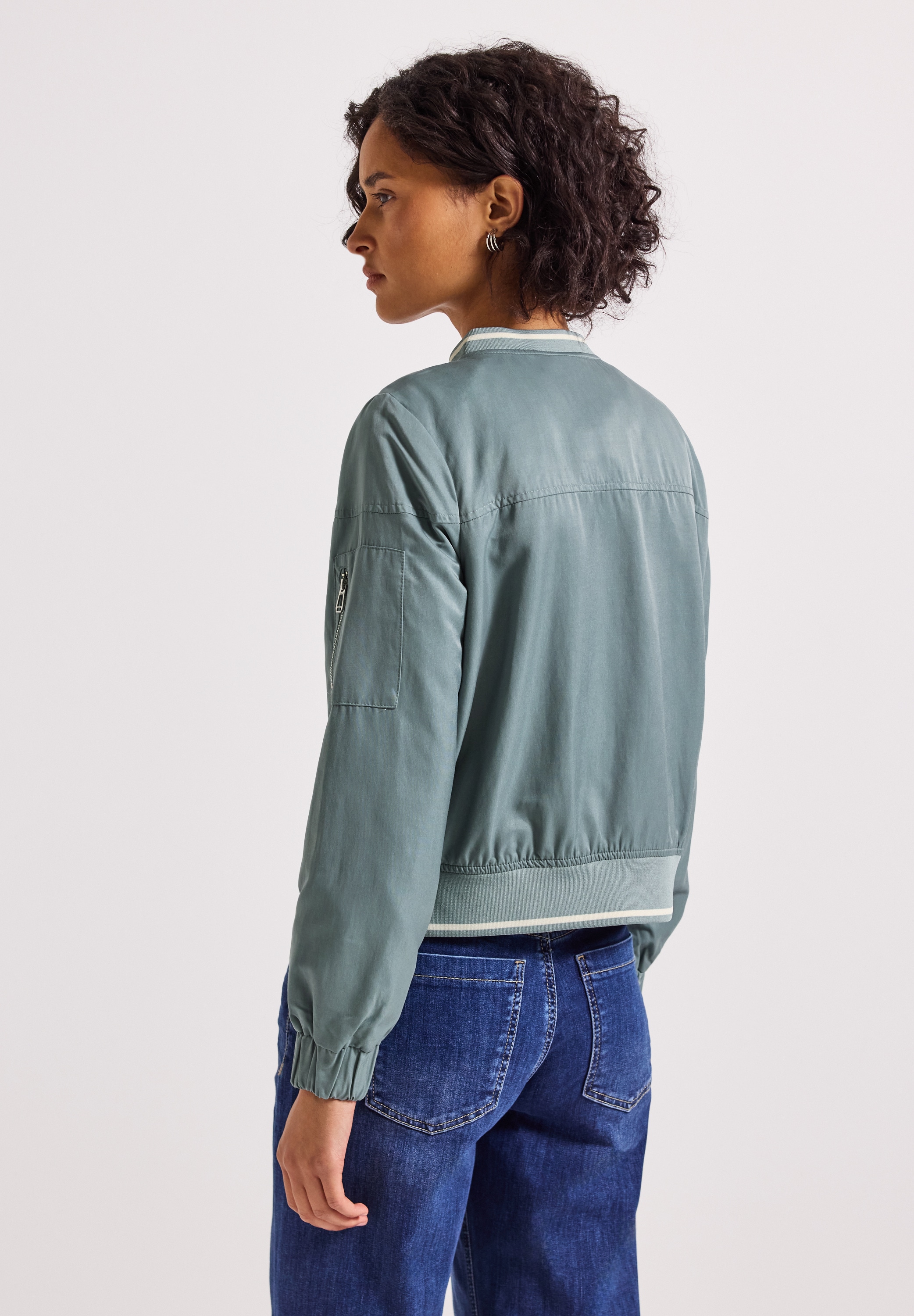 STREET ONE Blouson mit College-Details