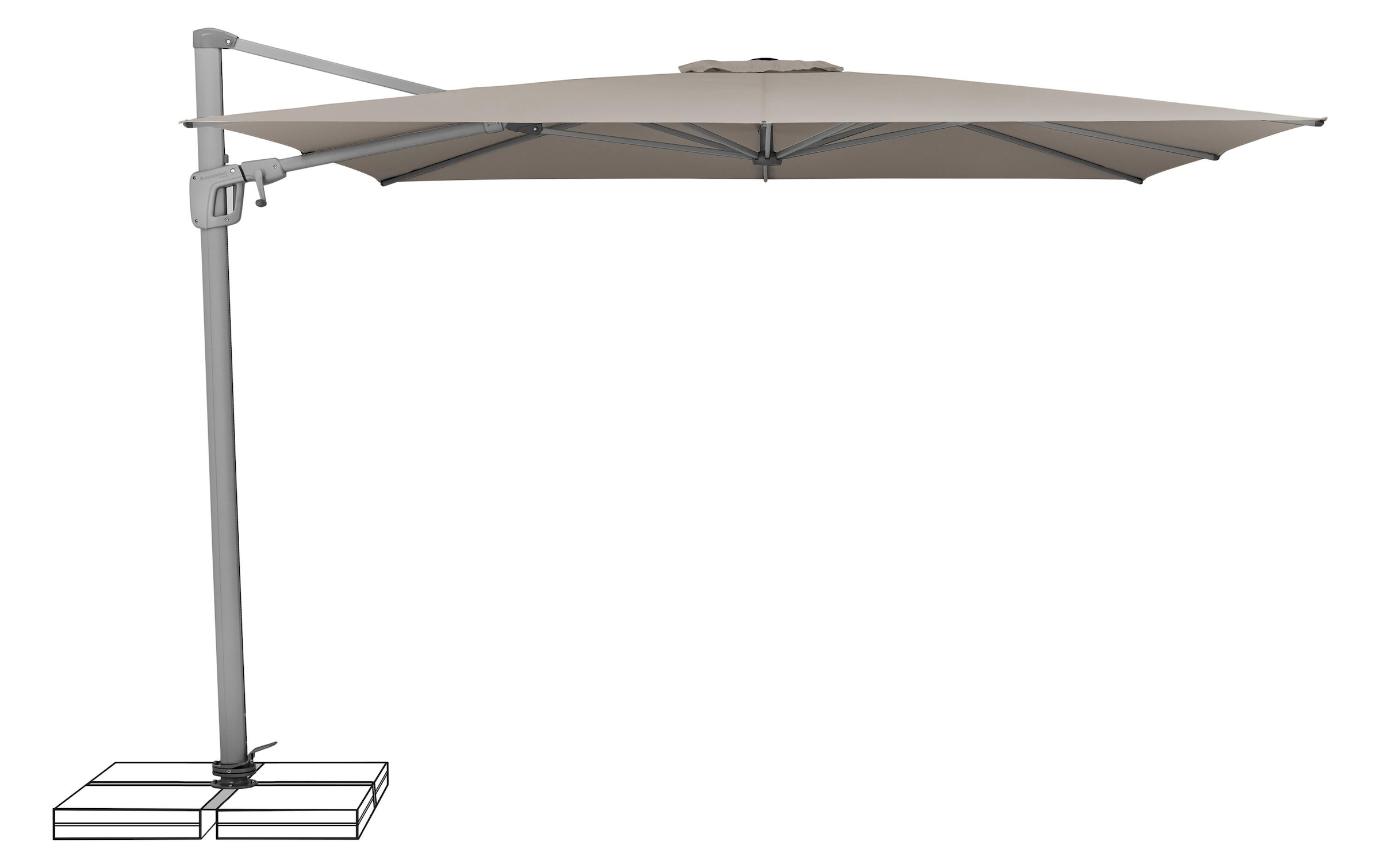   Sonnenschirm »Suncomfort by Glatz Sunflex, Ø 300 cm«