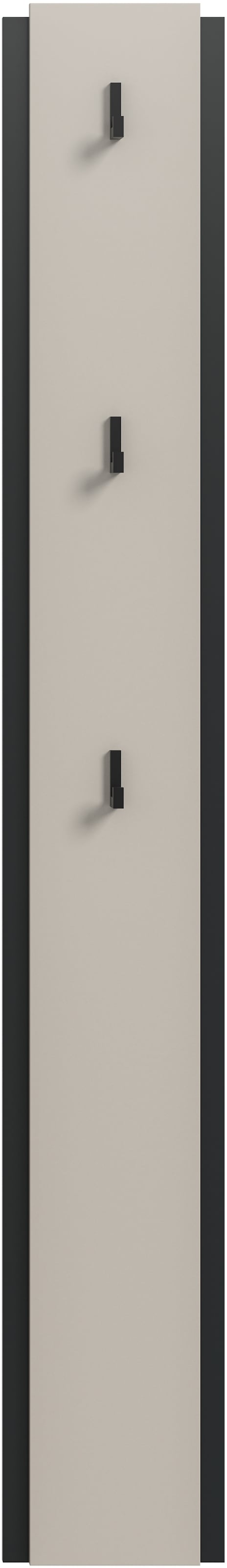 Home affaire Barre à crochets »RAK, Höhe 150 cm, inklusve 3 Garderobenhaken« Flurgarderobe, Paneel, Wandgarderobe, Wandpaneel, Garderobe