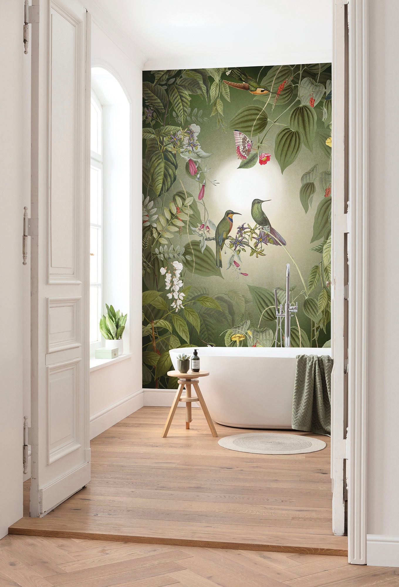 Komar Papier peint intissé »Digitaldruck Vlies -  Wildlife Birds - Grösse 200 x 250 cm« imprimé Wohnzimmer, Schlafzimmer