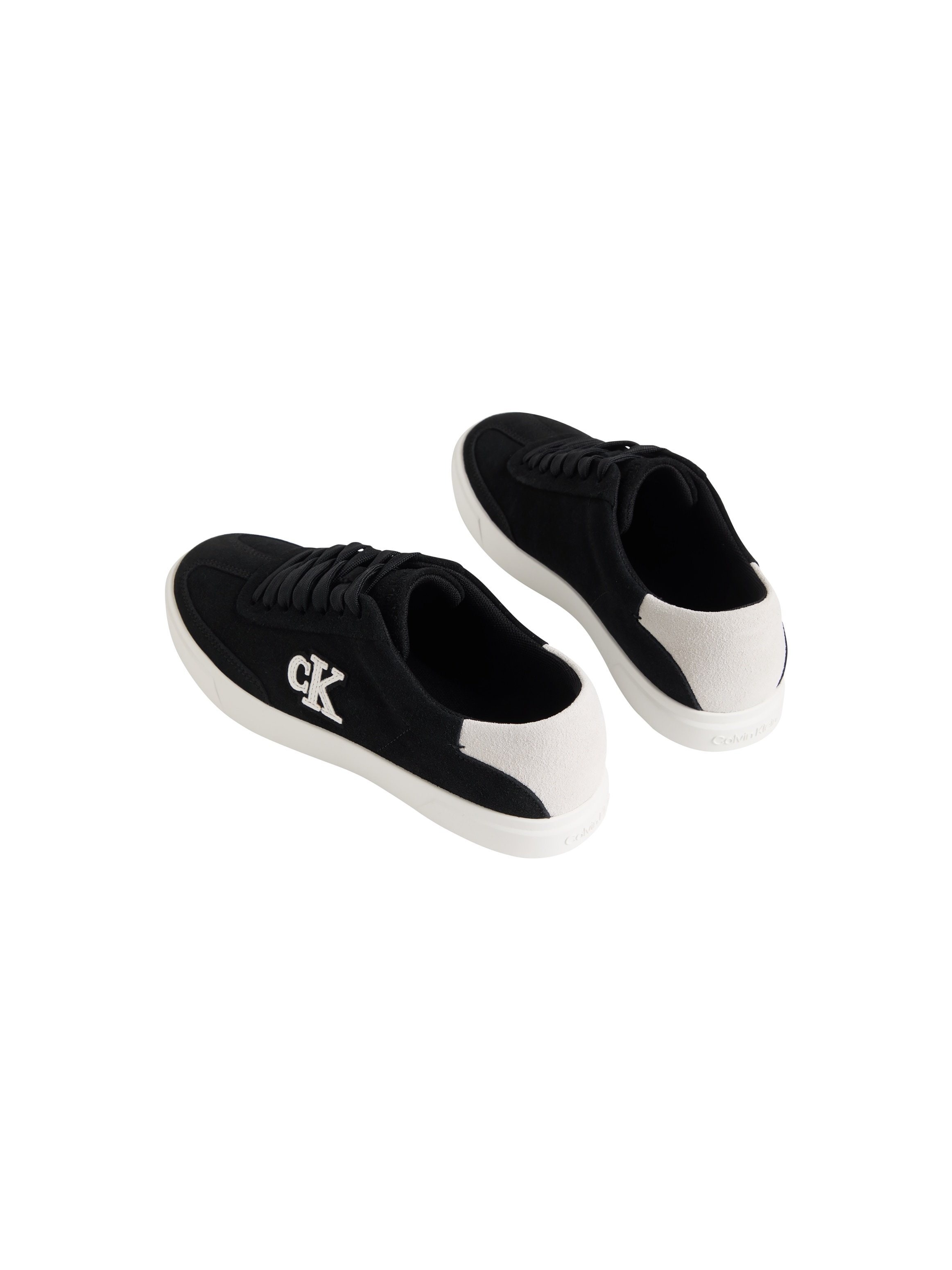 Calvin Klein Baskets à plateforme »LOW PRO CUPS WT SUEDE MG«  Chaussure basse, chaussure à lacets, sneaker décontracté avec logo CK latéral