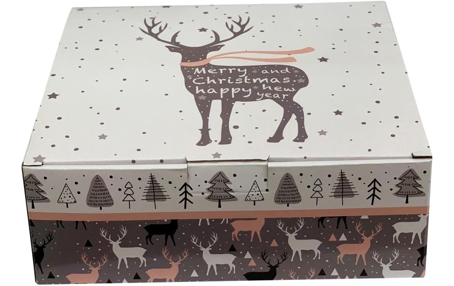   Tasse »Dameco XMAS 400 ml, 4 Stück, Weiss«