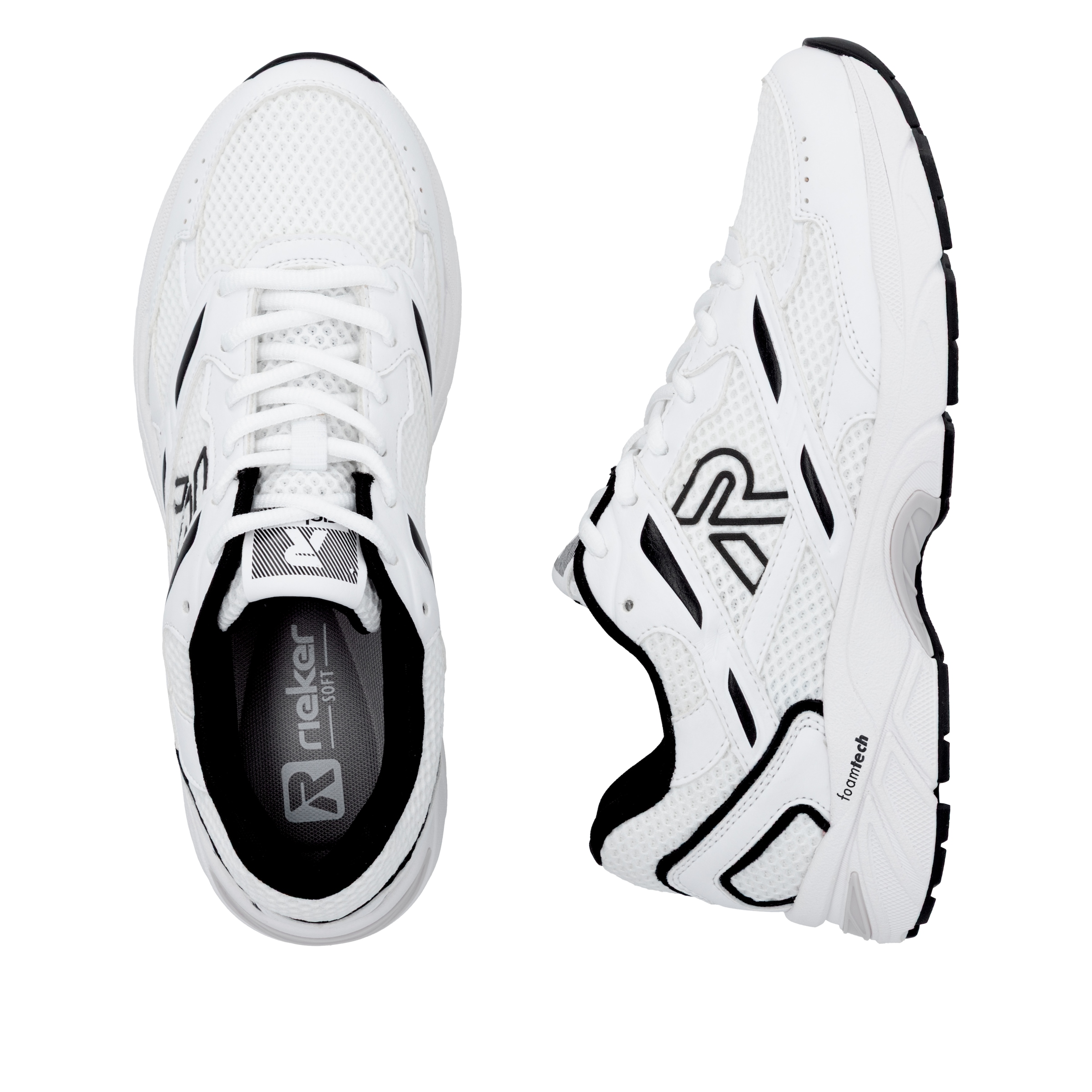 RIEKER Sport Sneakers  sneaker de loisirs, chaussure basse, laçage laid en forme confortable