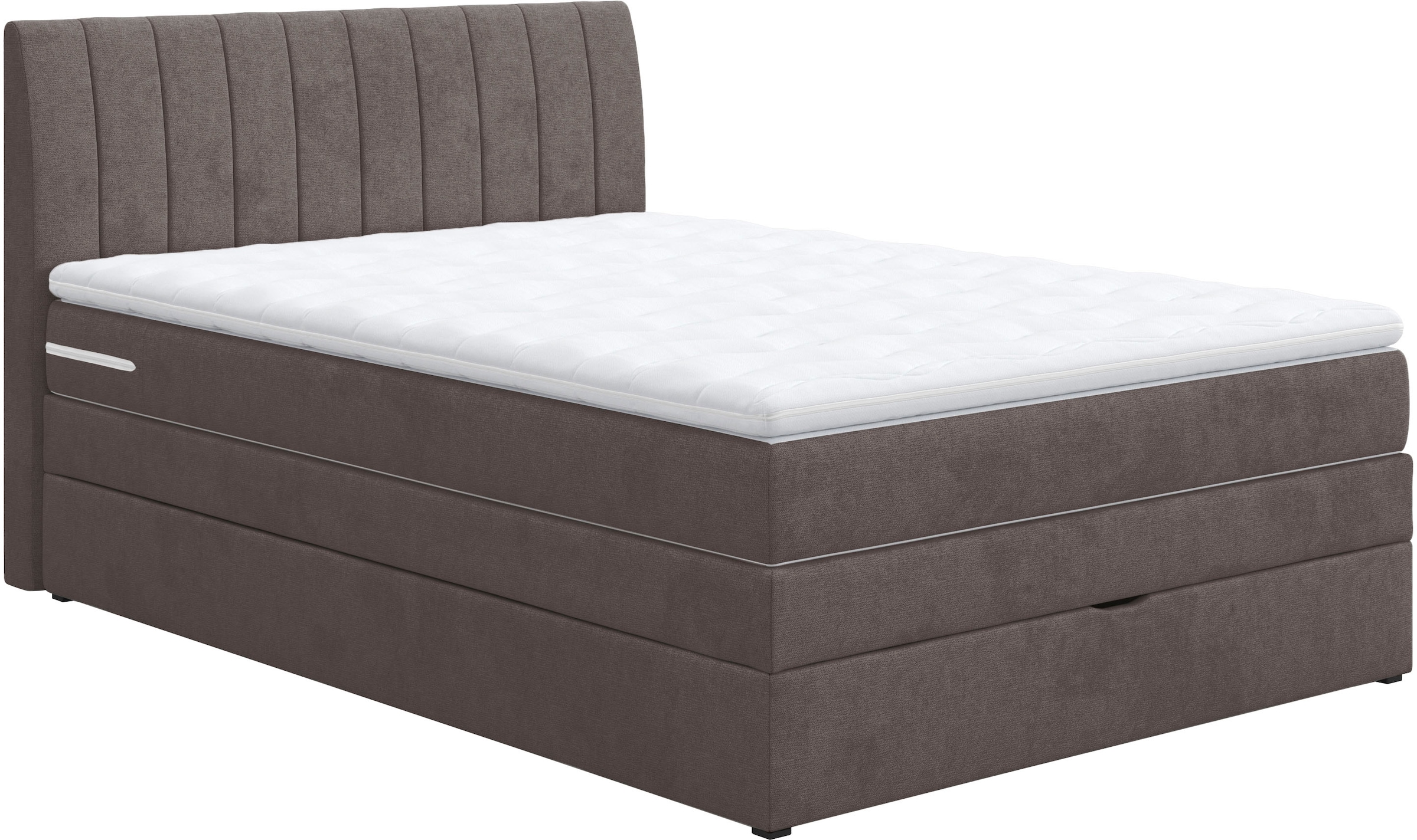 COTTA Lit boxspring »Shark inkl. Bettkasten und Topper« disponible en largeurs 140x200cm, 160x200cm et 180x200cm