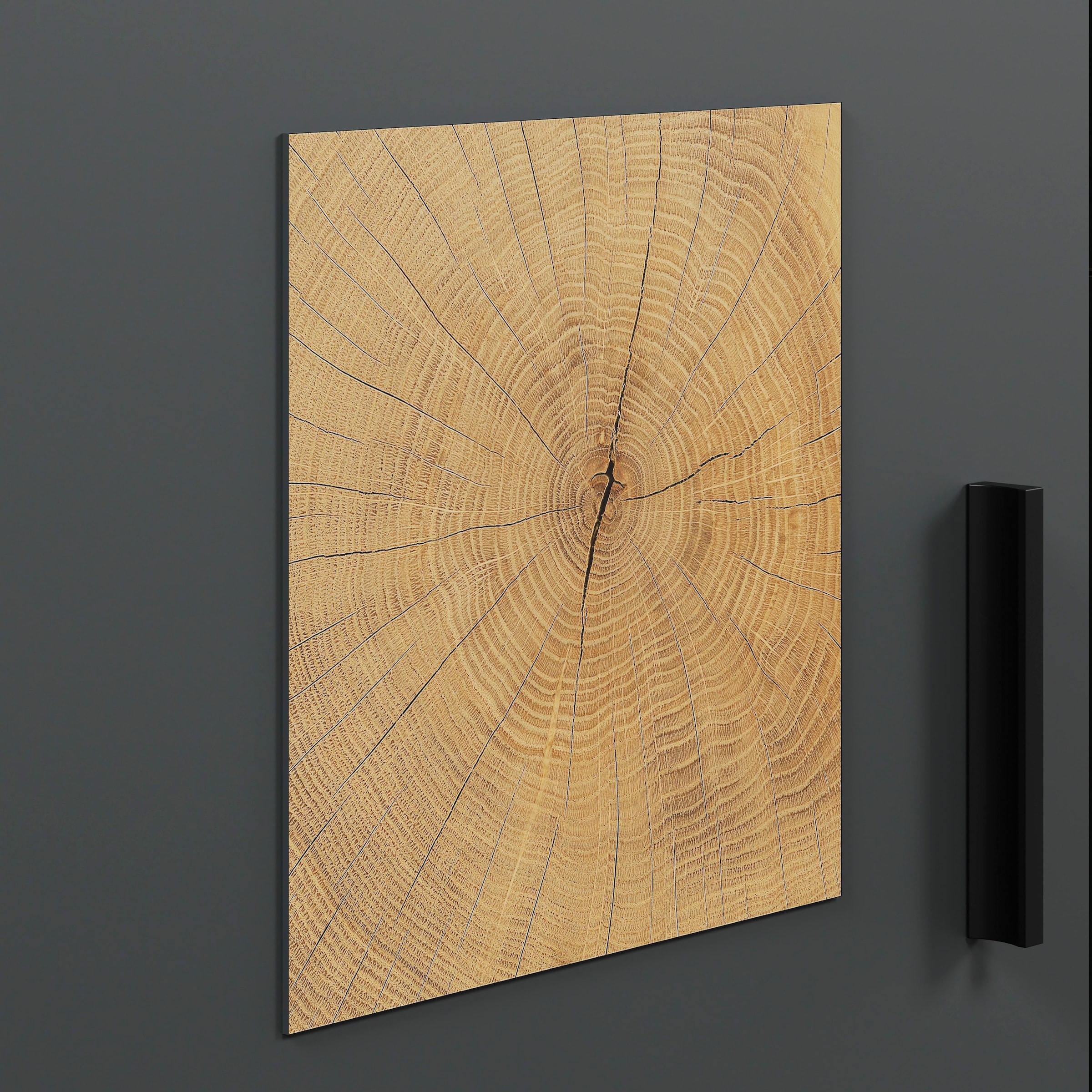 Home affaire Vitrine de rangement »Ghent« Paquet, 1 cuis tlg. avec applications en bois de bout
