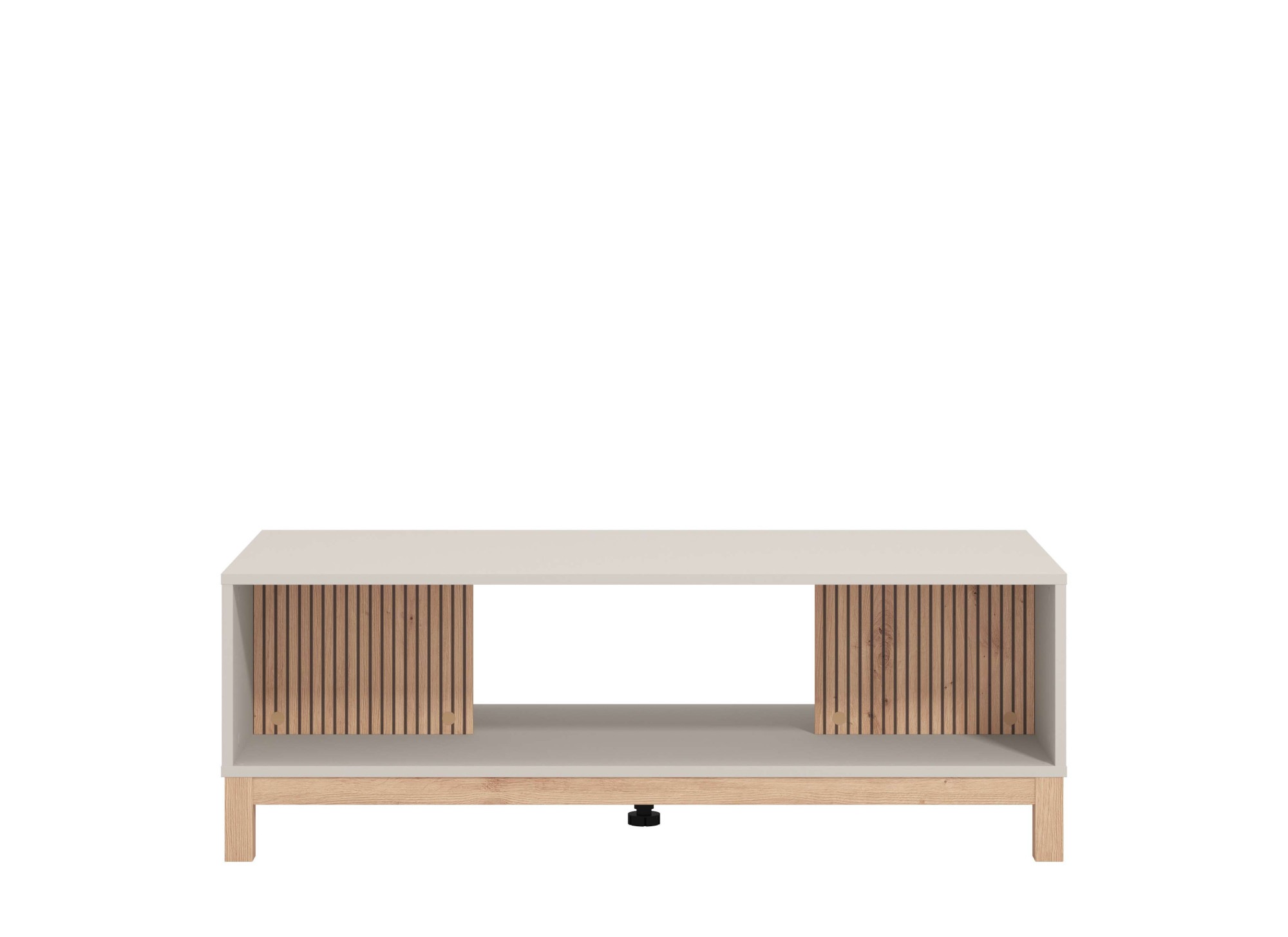 Home affaire Table basse »Essex, Wohnzimmertisch, Sofatisch, Beistelltisch, Kaffeetisch« Chêne Artisan & rayures noires, profil MDF, ABS 1mm, moderne
