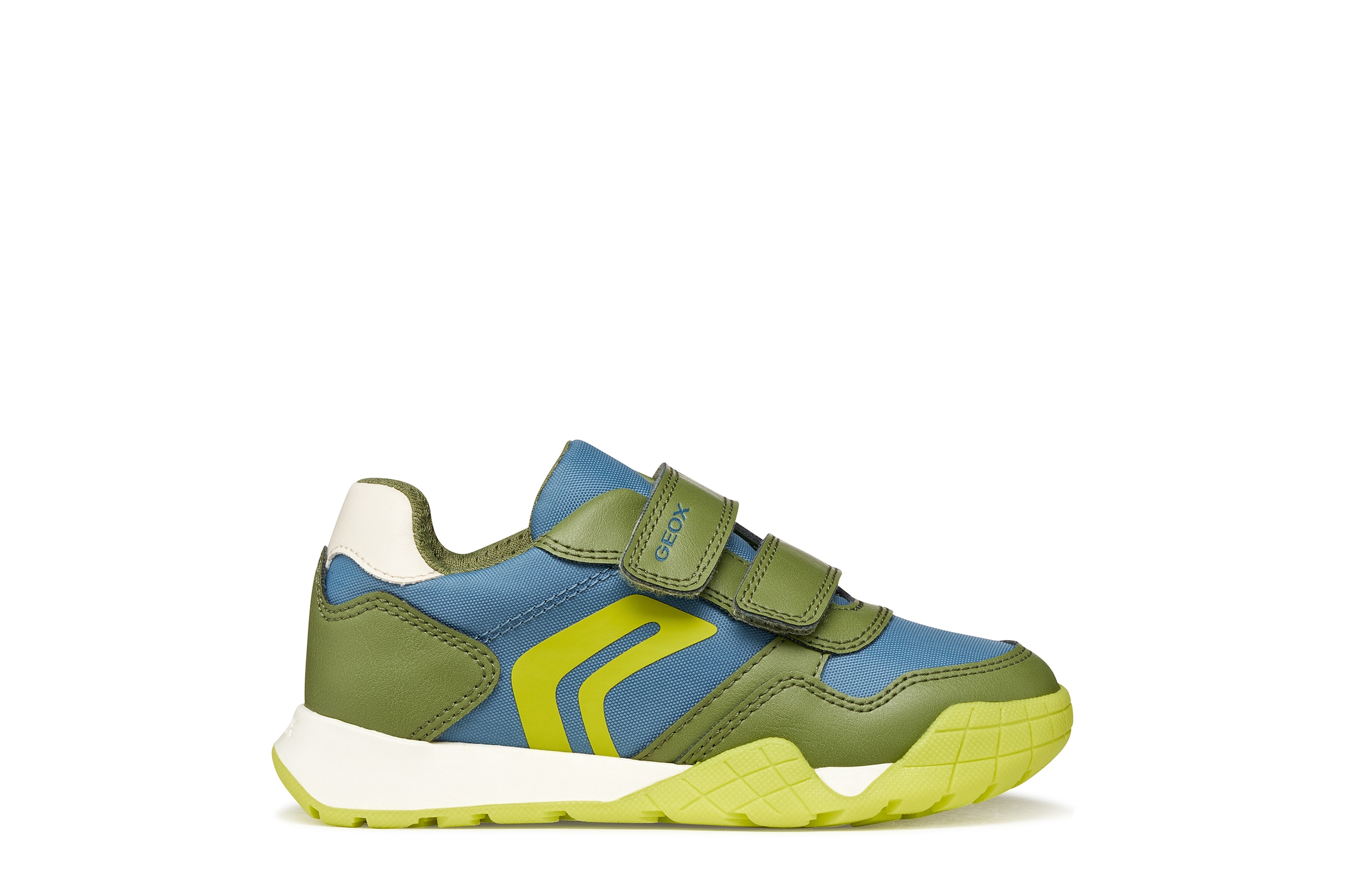 Geox Chaussures à scratch »J RANN-E BOY«  Chaussure basse avec membrane spéciale GEOX, gabarit de taille à télécharger